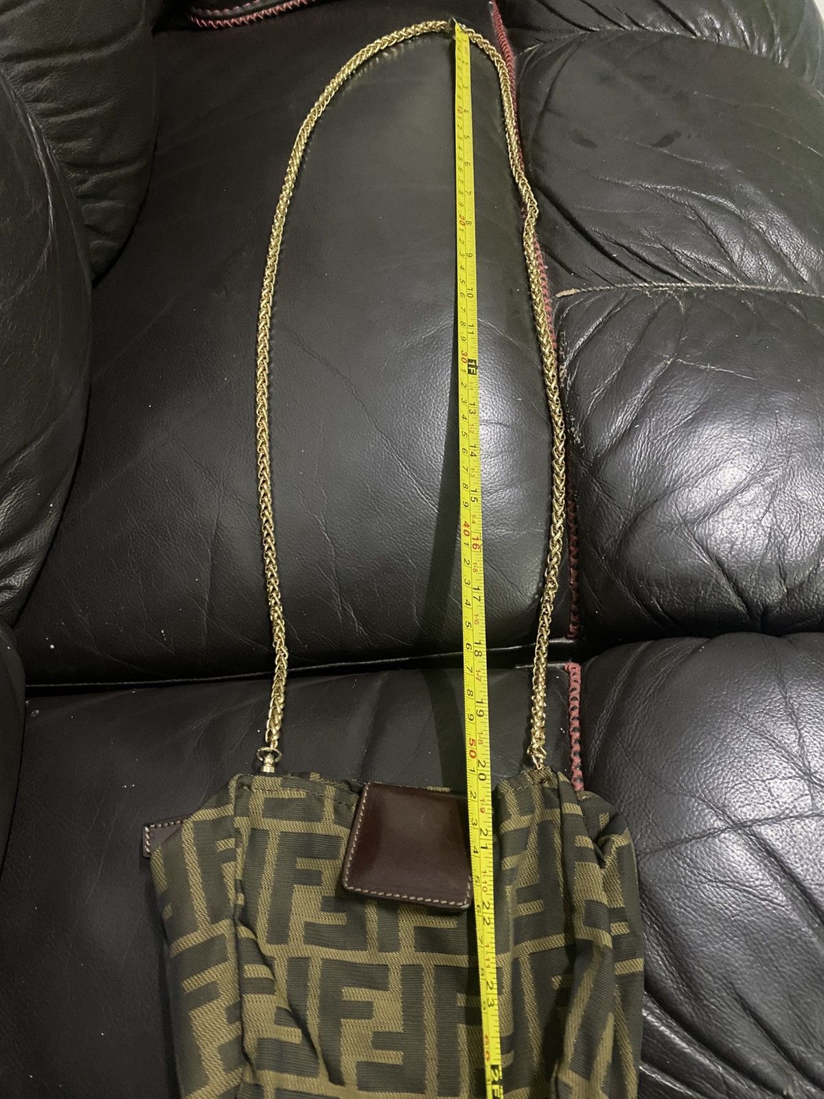Fendi Authentic Fendi Zucca Monogram shoulder CUSTOM CHAIN Size ONE SIZE - 4 Thumbnail