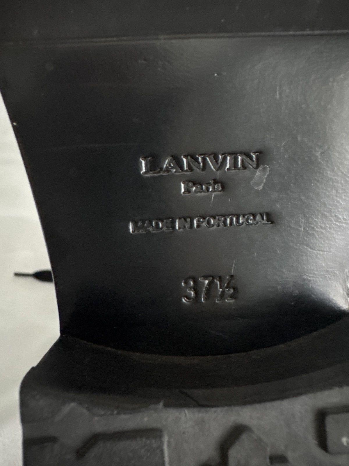 Lanvin Lanvin women's lace-up boots Size US 7.5 / IT 37.5 - 7 Thumbnail