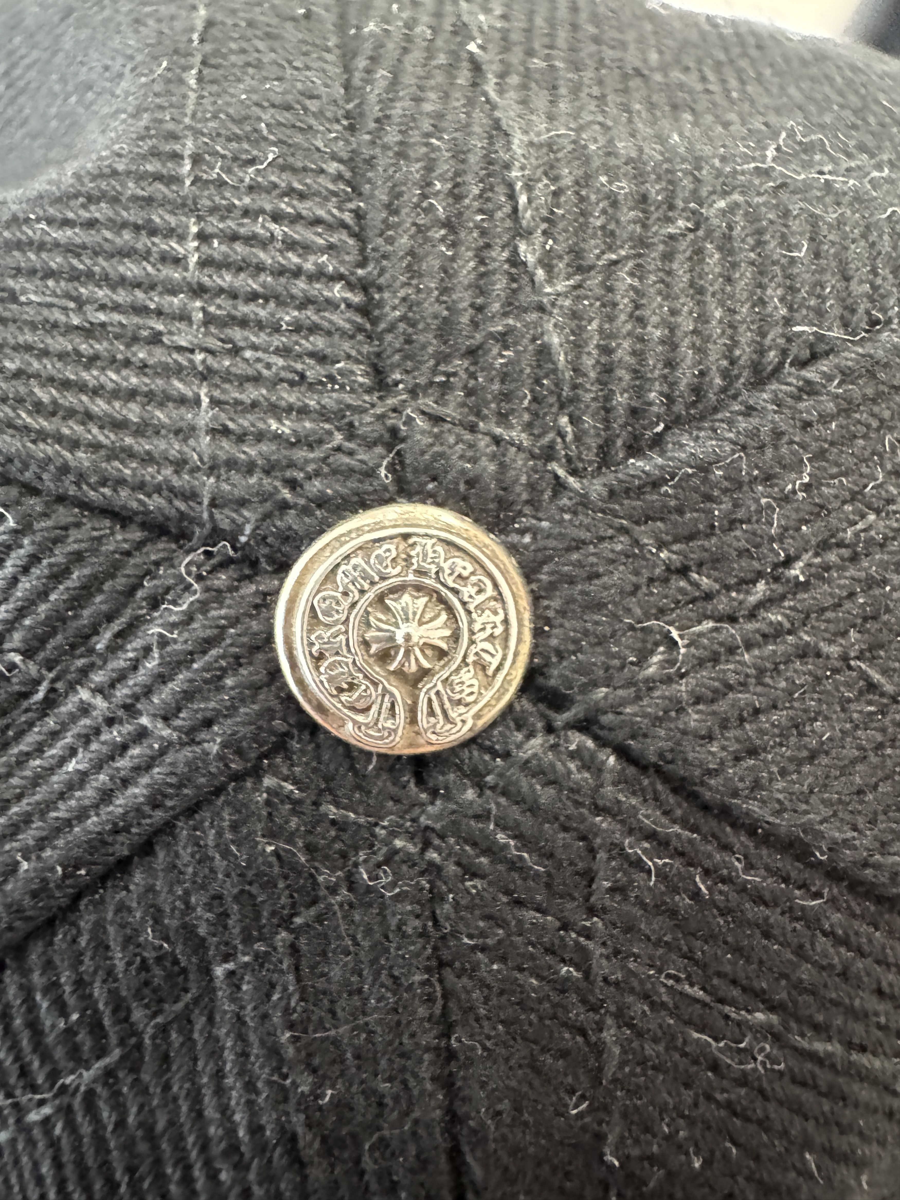 Chrome Hearts Chrome Hearts Matty Boy Chomper Embroidered Black Cap Size ONE SIZE - 13 Thumbnail