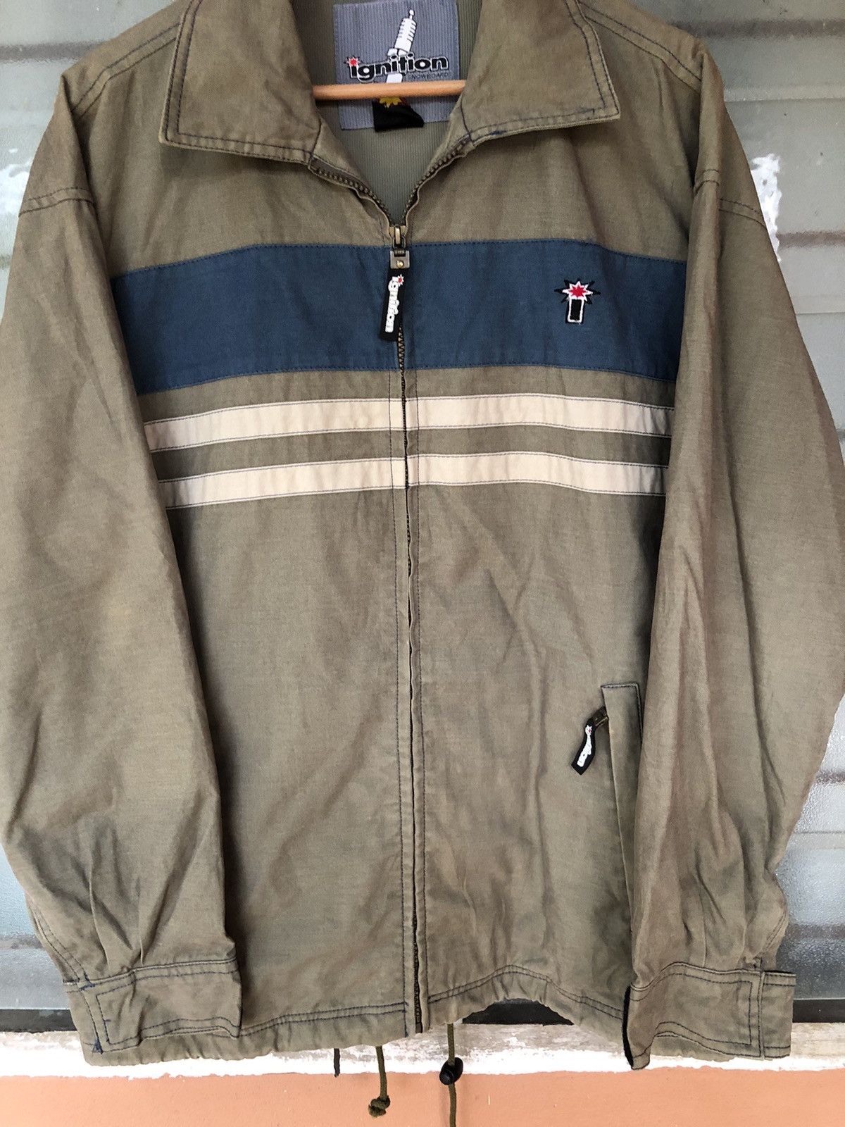 Japanese Brand Vintage Ignition Snowboard Denim Jacket Size US M / EU 48-50 / 2 - 2 Thumbnail