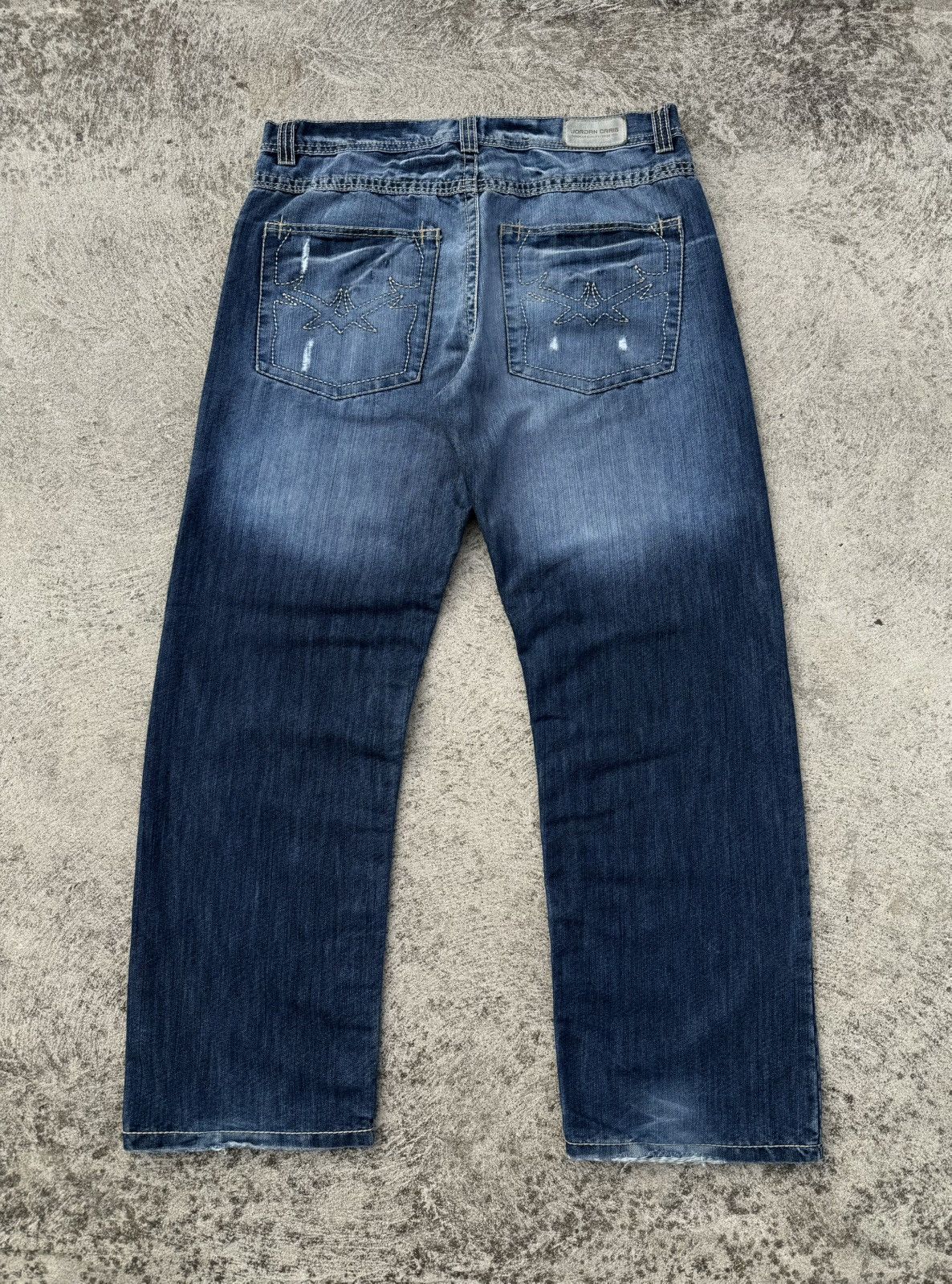 JNCO × Jordan Craig × Sean John Vintage 00’s Jordan Craig Baggy Jeans Size US 38 / EU 54 - 1 Thumbnail