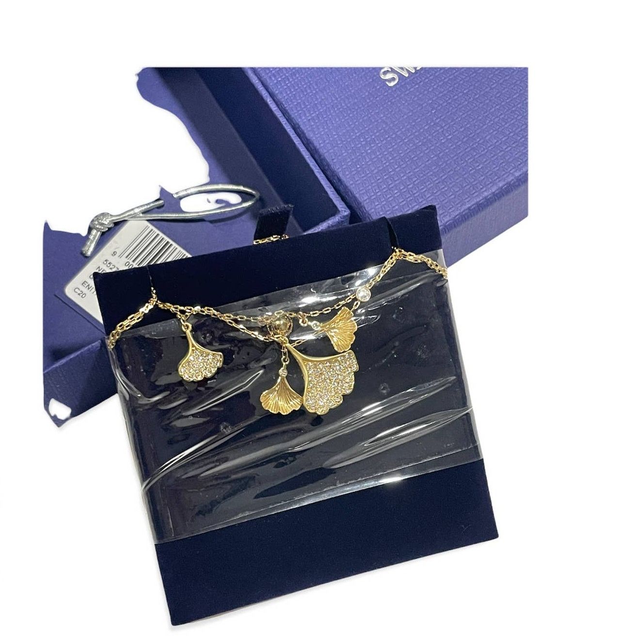 Swarovski Swarovski Stunning Ginko Layered Necklace Leaves Green new Size ONE SIZE - 6 Thumbnail