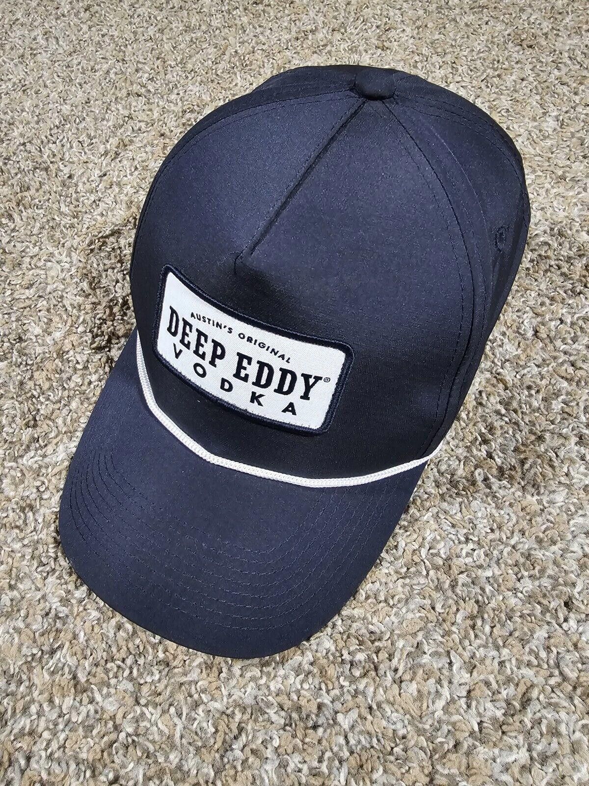 Designer Deep Eddy Vodka Hat Embroidered Patch Texas OSFA Snap-Back Size ONE SIZE - 1 Thumbnail