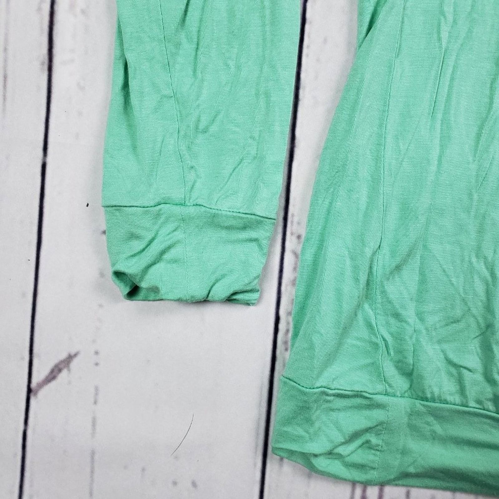 Other Greatrees Mint Green 1/4 Zip Lightweight Stretchy Top Small Size S / US 4 / IT 40 - 2 Thumbnail