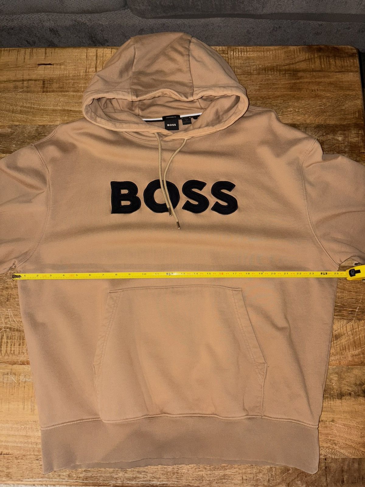 Hugo Boss Hugo Boss Oversized Logo Hoodie Size US XL / EU 56 / 4 - 7 Thumbnail