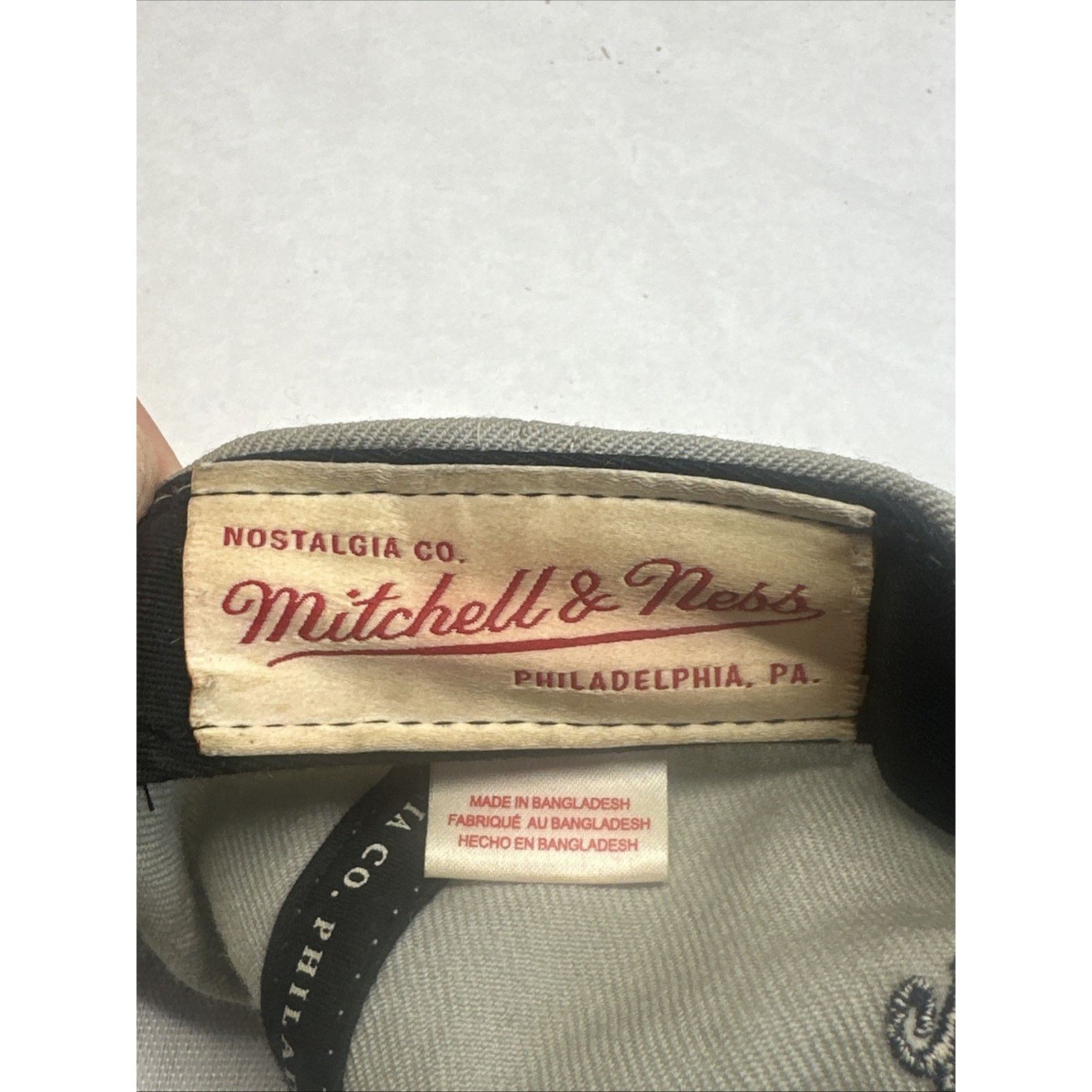 Top Of The World Vintage Georgetown adjustable Blue Gray CapMitchell & Ness Size ONE SIZE - 7 Thumbnail