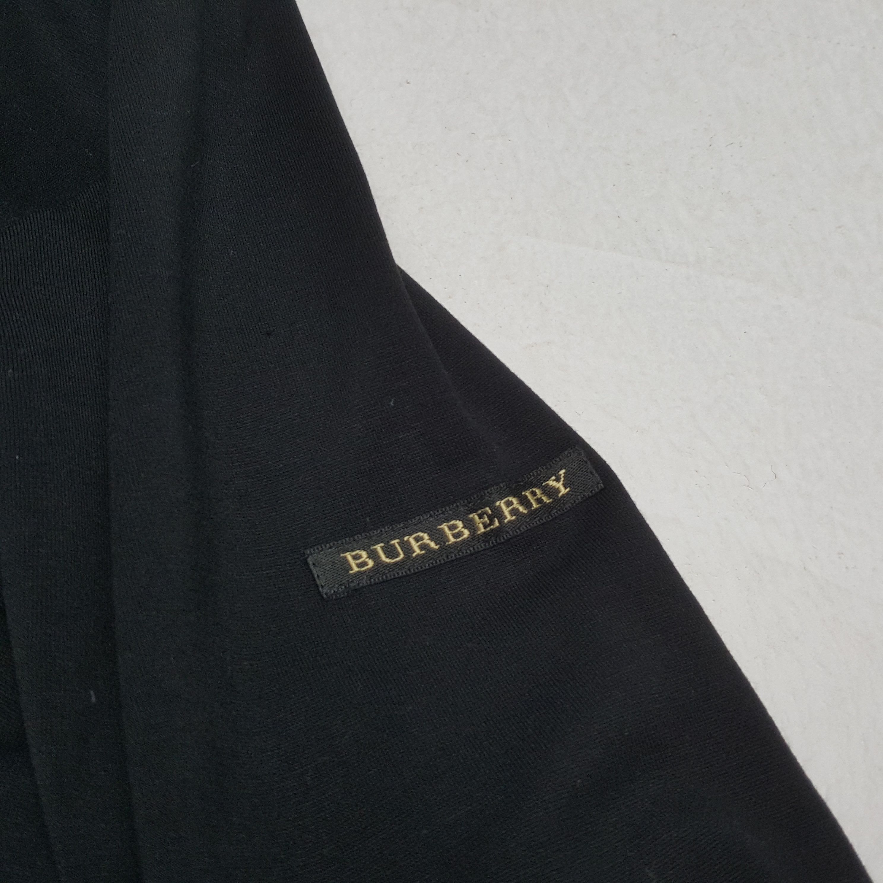 Burberry × Vintage BURBERRY GOLF Fashion Custom Art Half Zipper Sweatshirt Size US M / EU 48-50 / 2 - 7 Thumbnail