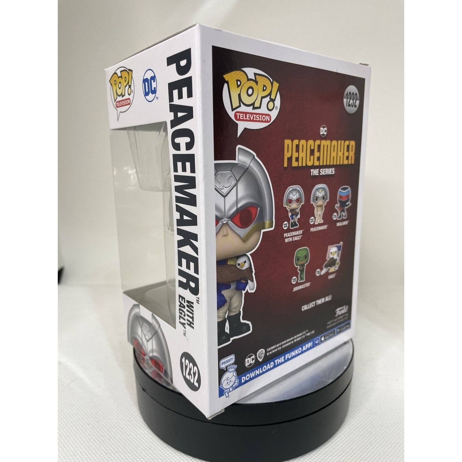 DC Comics Funko Pop! Vinyl: DC Universe - Peacemaker with Eagly #1232 Size ONE SIZE - 4 Thumbnail
