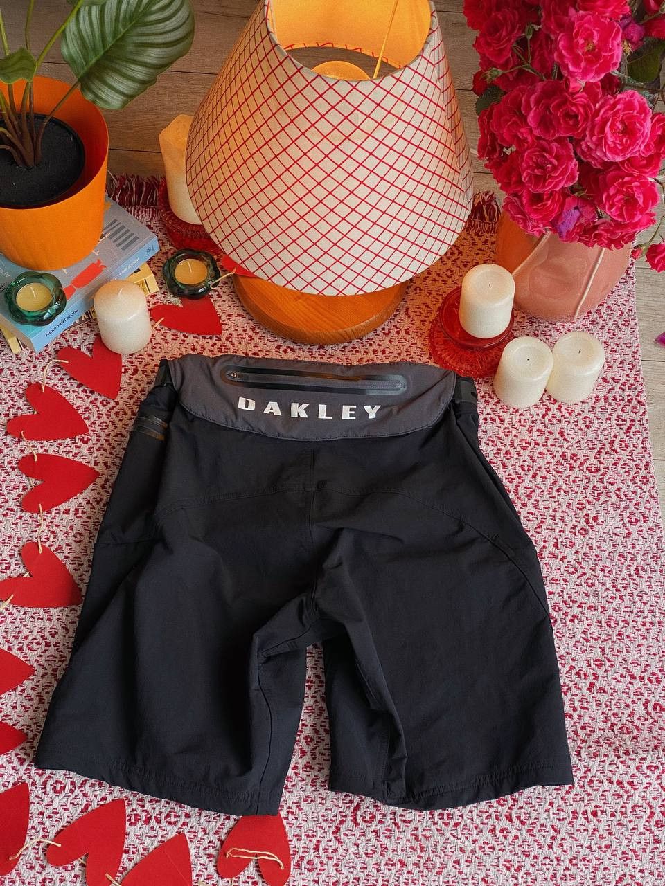 Oakley Oakley Performance Fit Black Running Shorts Size US 32 / EU 48 - 2 Thumbnail