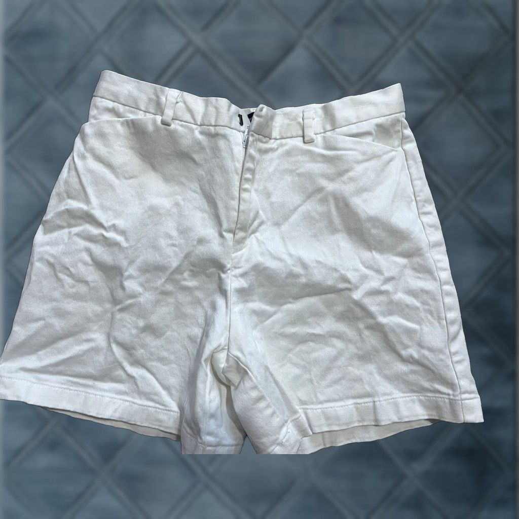 Dockers VINTAGE Dockers Denim Shorts Women’s White 28 in Waist Size 6 Pockets 100% Cotton Womens Size 28" / US 6 / IT 42 - 1 Thumbnail