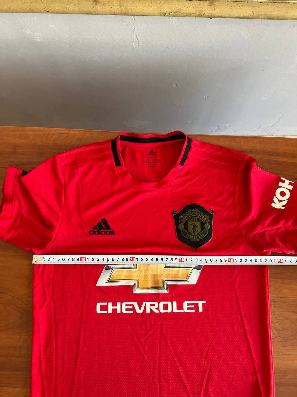 Adidas 2019/20 MANCHESTER UNITED HOME SOCCER JERSEY FOOTBALL SHIRT Size US S / EU 44-46 / 1 - 17 Thumbnail