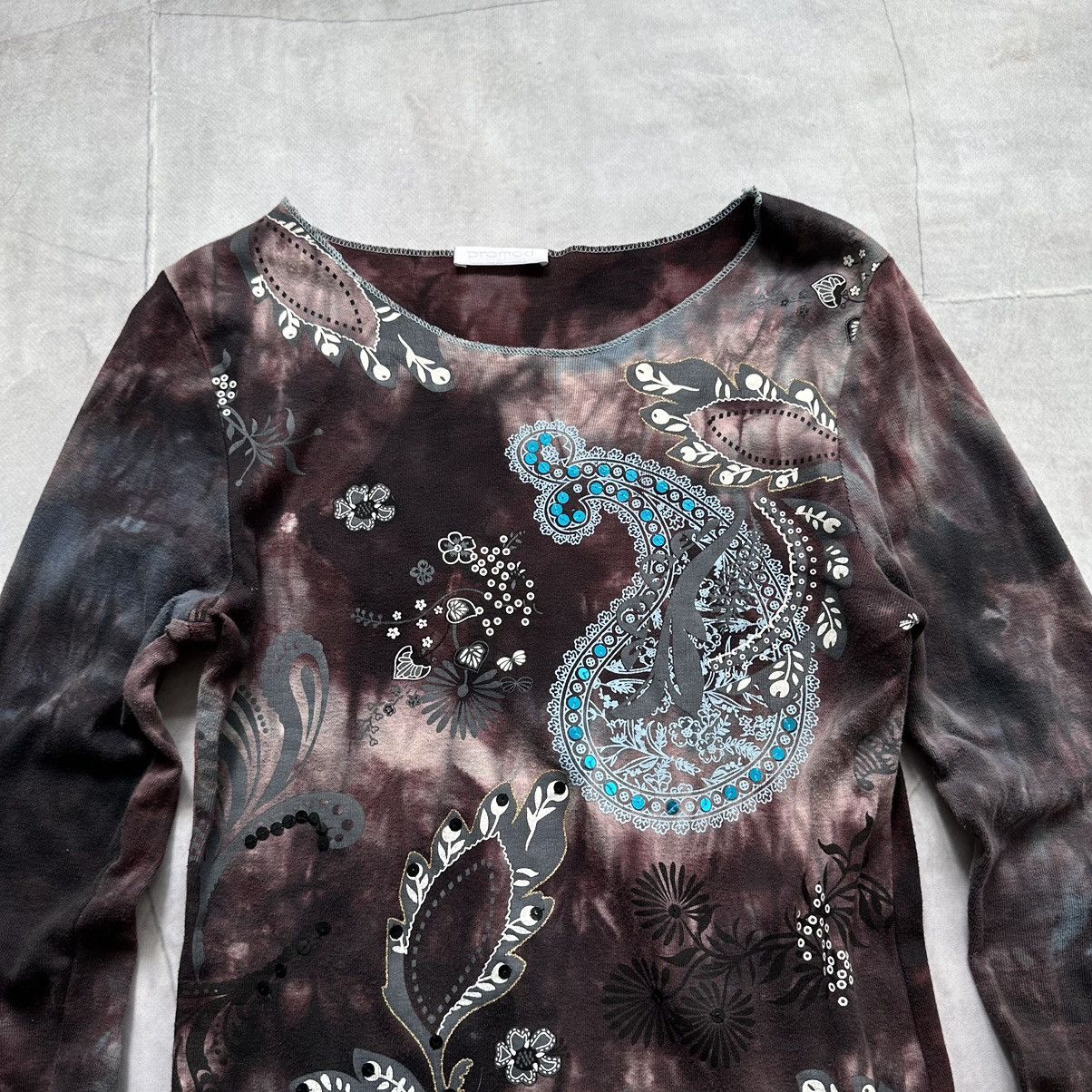 Hysteric Glamour Gothic Buta Hysteric Glamour Style Long Sleeve T Shirt Y2K Size S / US 4 / IT 40 - 5 Thumbnail