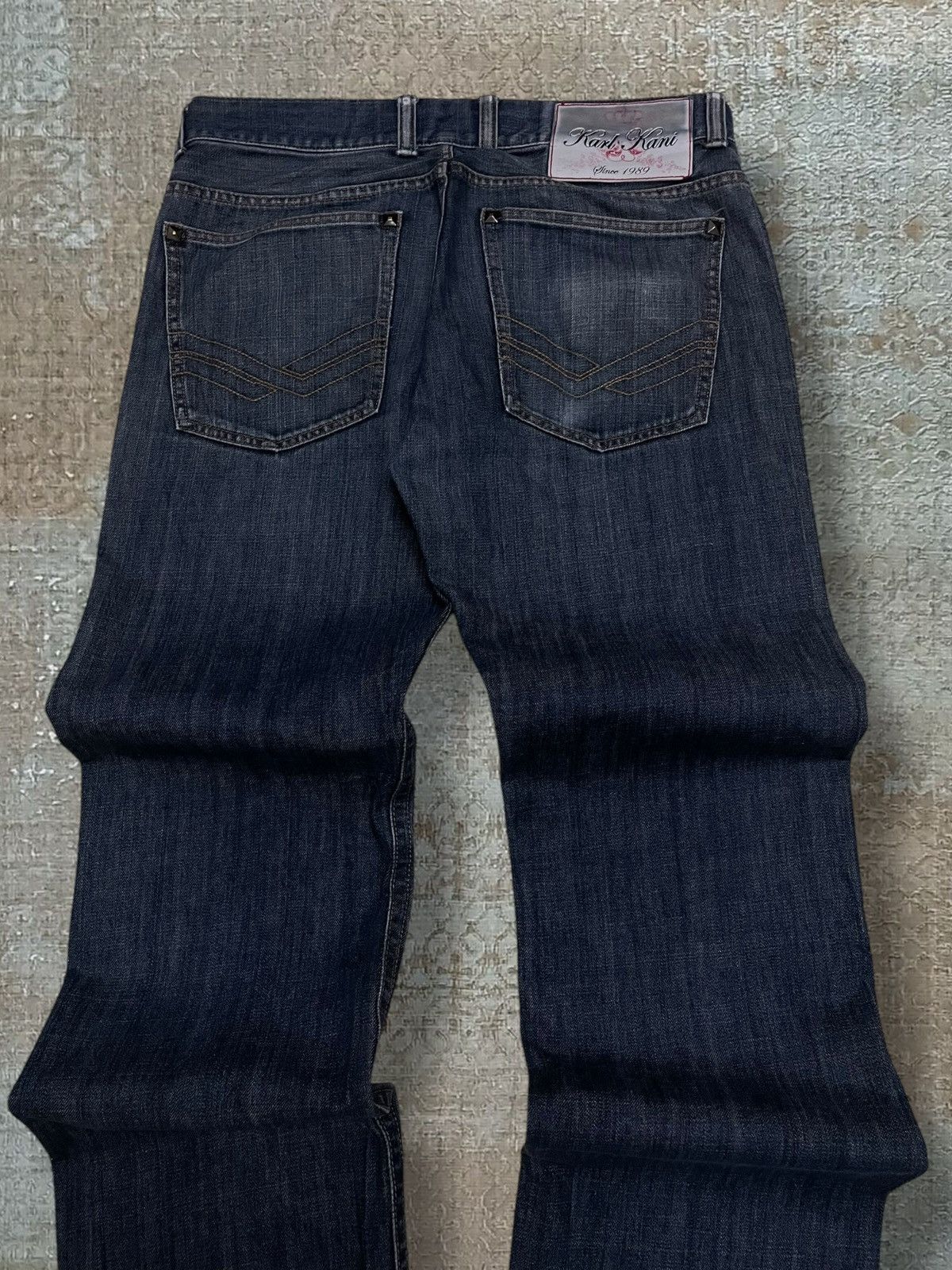 Karl Kani Vintage 1990s Designer Karl Kani Streetwear Style Denim Size US 33 - 13 Thumbnail