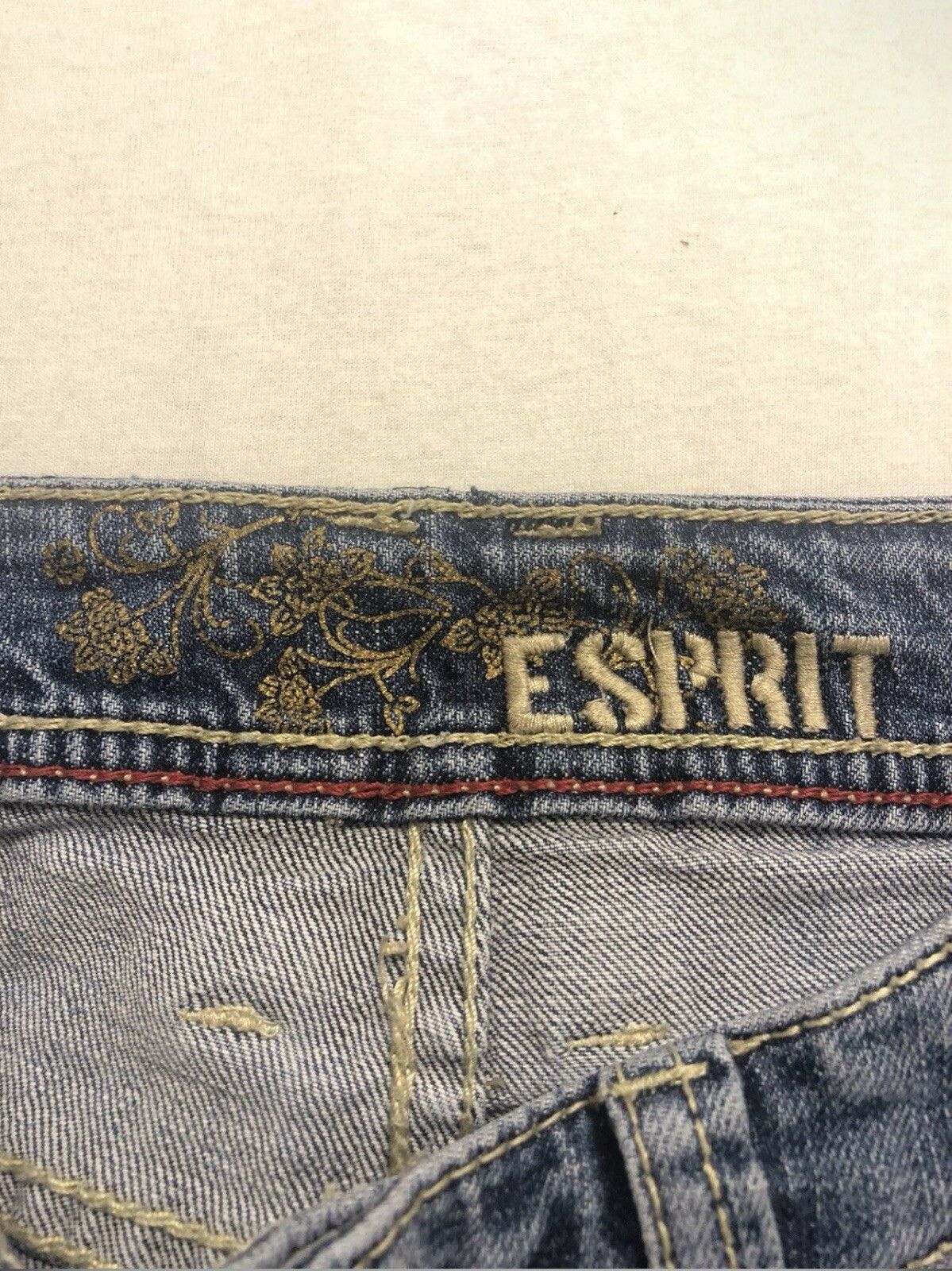 Esprit Esprit Vintage Denim Jeans Long Straight Fit High Quality Size 25" / US 0 / IT 36 - 4 Thumbnail