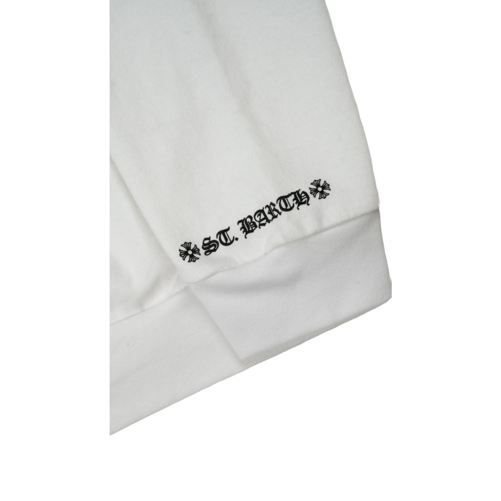 Chrome Hearts St. Barth Back Horseshoe Logo Hoodie 'White/Blue' Size US XL / EU 56 / 4 - 7 Thumbnail