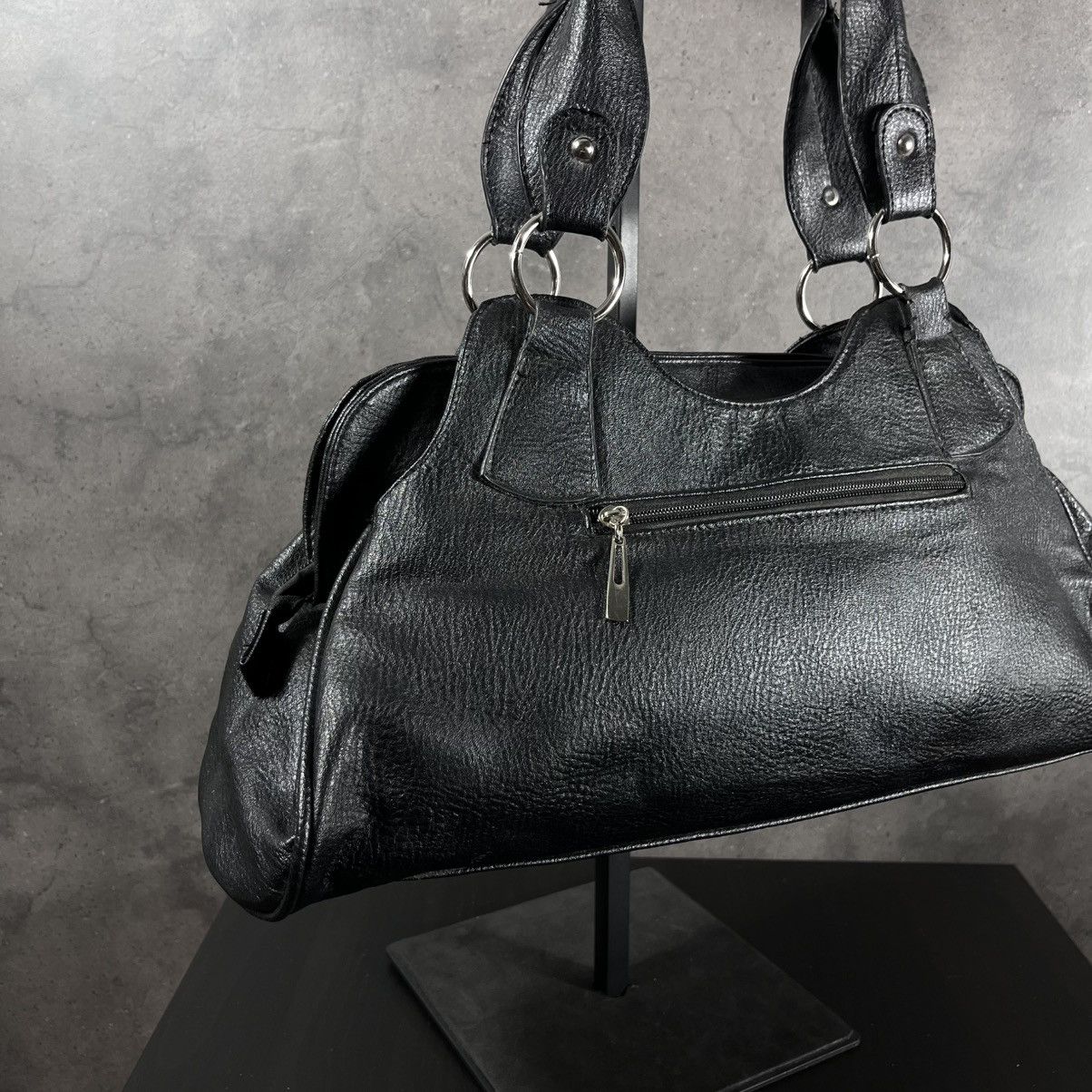 Japanese Brand Vintage Y2K Avant Garde City Bag Style Hand Shoulder Bag Size ONE SIZE - 10 Thumbnail
