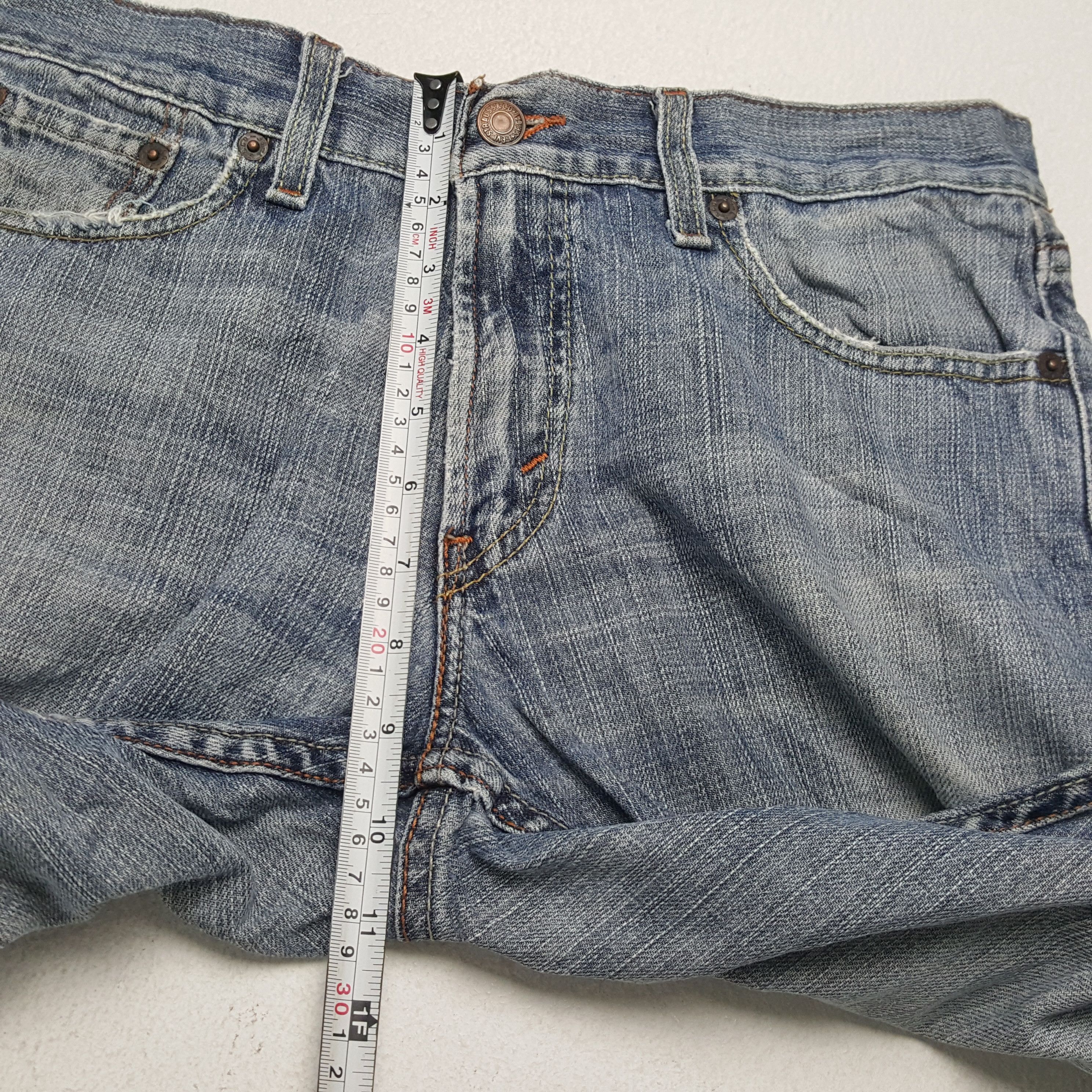 Levi's × Vintage LEVIS Daily Streetwear Rock Punk Style Distressed Jeans Size US 29 - 8 Thumbnail