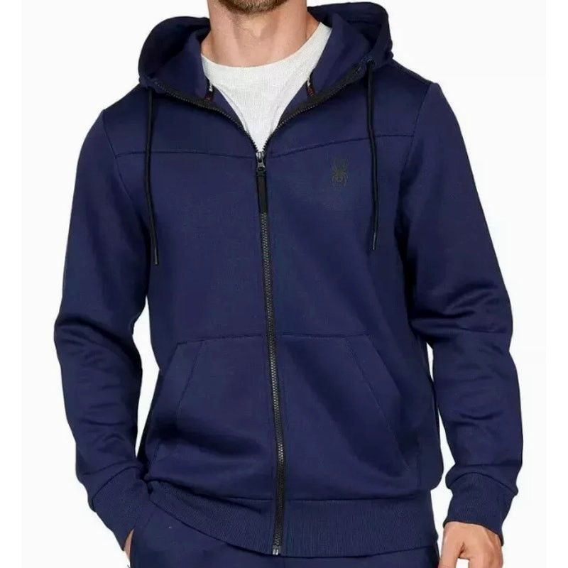 Spyder Spyder Active Full Zip Hoodie Poly/Rayon ProW Navy Sz Small Size US S / EU 44-46 / 1 - 1 Thumbnail