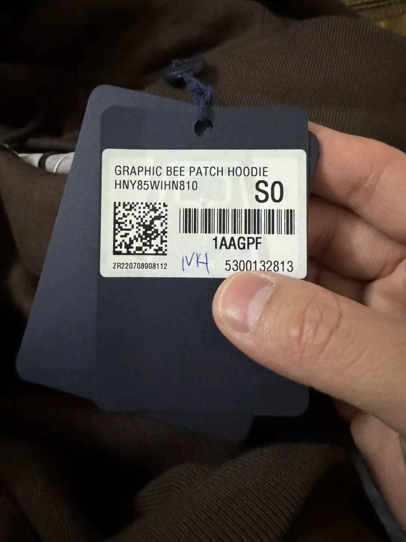 Louis Vuitton Louis Vuitton Brown Bee Hoodie 2501-Nextarrow Size US S / EU 44-46 / 1 - 6 Thumbnail