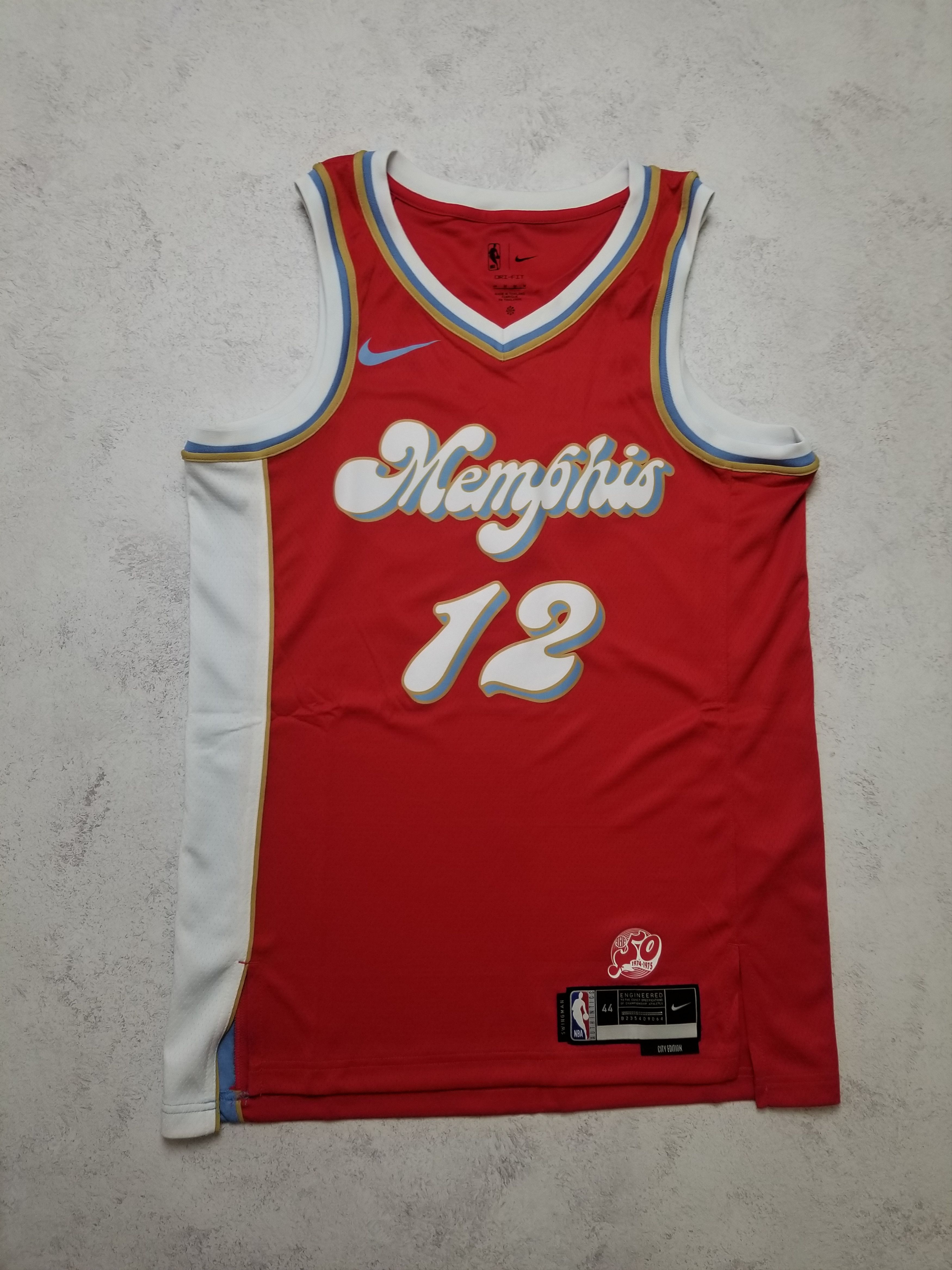 Nike Nike Ja Morant Memphis Grizzlies Swingman NBA Jersey Size US M / EU 48-50 / 2 - 1 Thumbnail