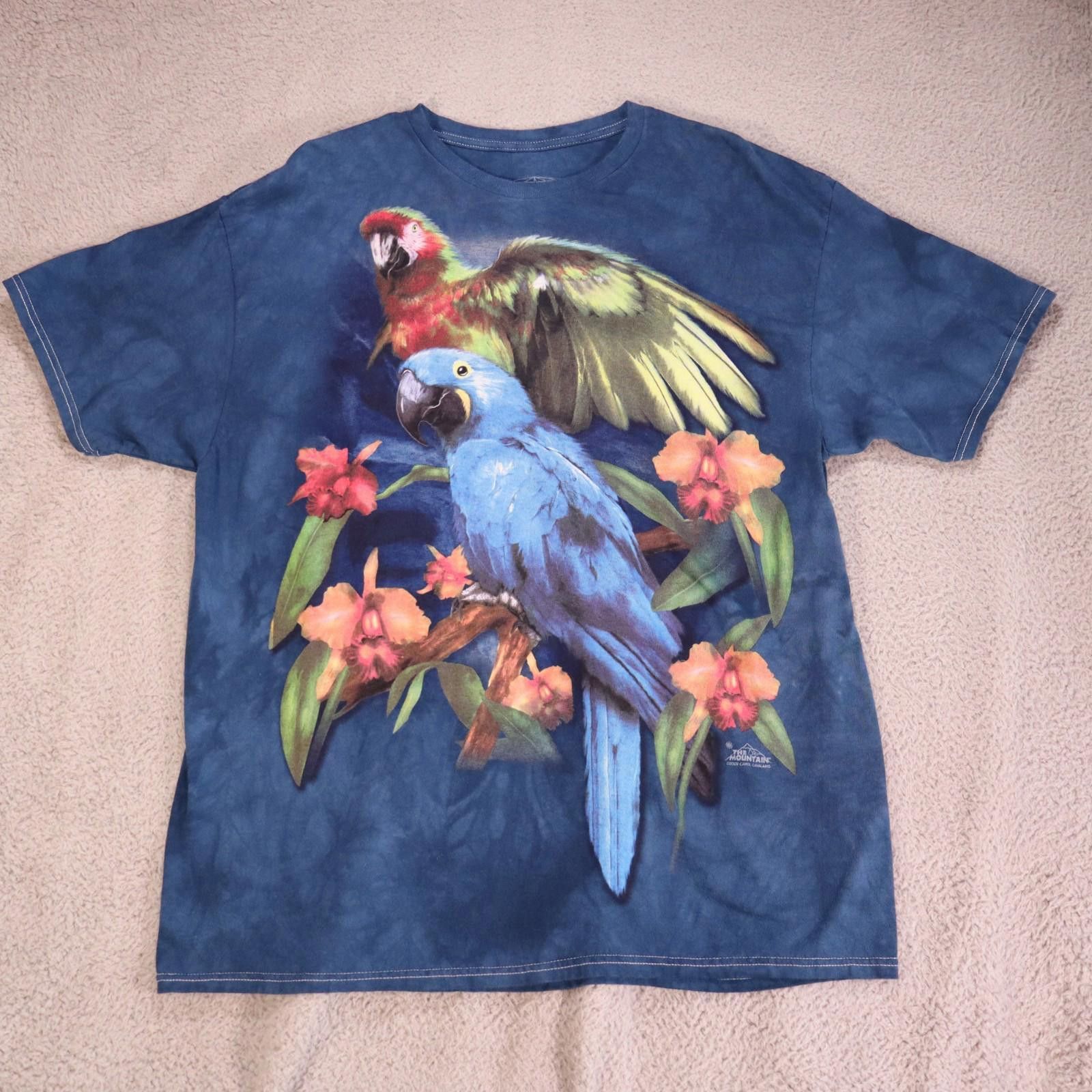 The Mountain The Mountain Parrots XL Blue Unisex Shirt 2009 Carol 3dTees Size US XL / EU 56 / 4 - 1 Thumbnail