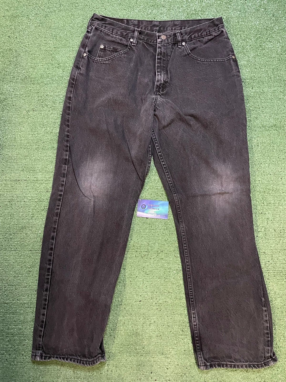 Wrangler Wrangler black denim jeans Size US 34 / EU 50 - 1 Thumbnail
