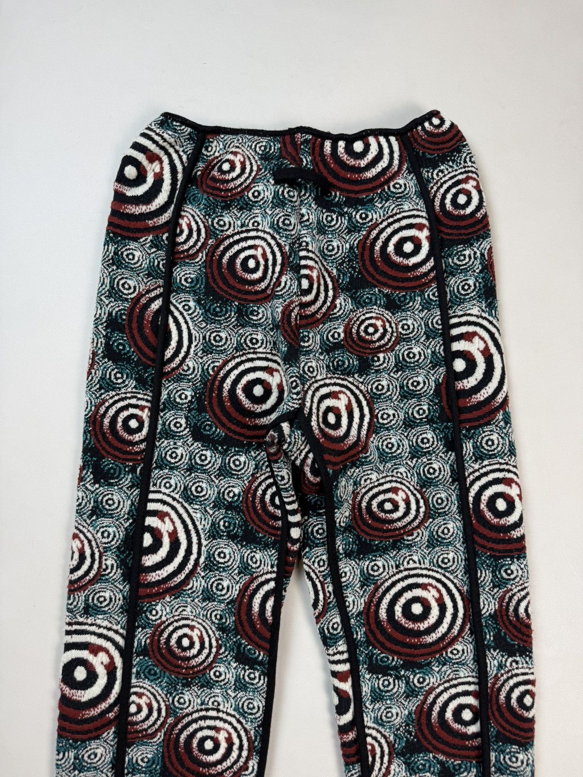 Jean Paul Gaultier Gaultier FW1996 Vintage OP Print Spiral Wool Pants Trousers Size 30" / US 8 / IT 44 - 21 Thumbnail