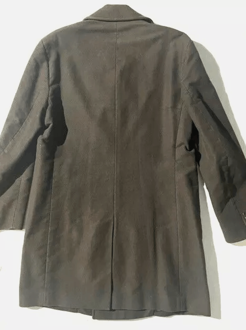 Helmut Lang Vtg HELMUT LANG Archival Cotton Moleskin Peacoat Jacket Coat Size US L / EU 52-54 / 3 - 2 Thumbnail