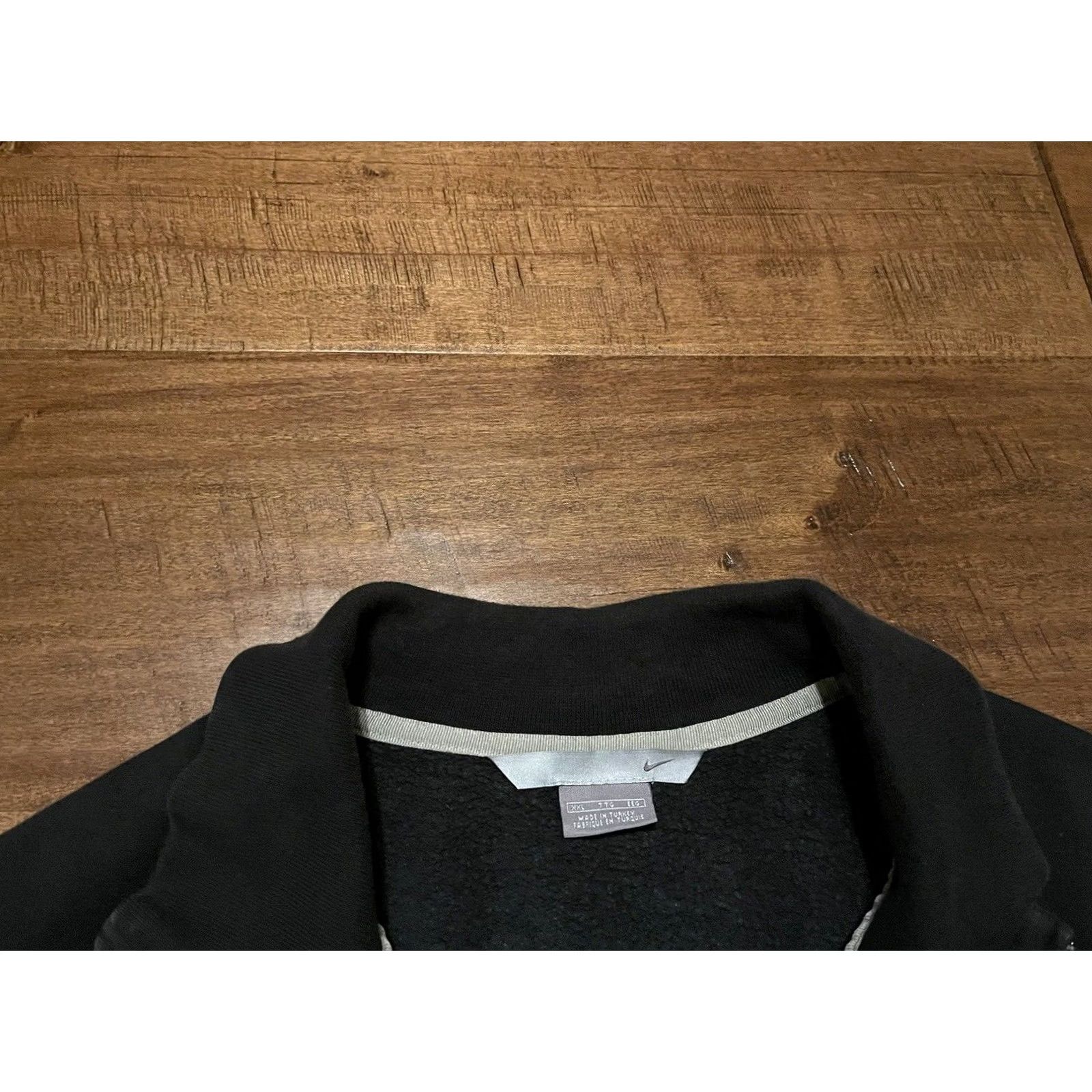 Nike Nike Y2K Black Gray Athletics Full Zip Track Jacket Sweatshirt Men's 2XL XXL Size US XXL / EU 58 / 5 - 3 Thumbnail