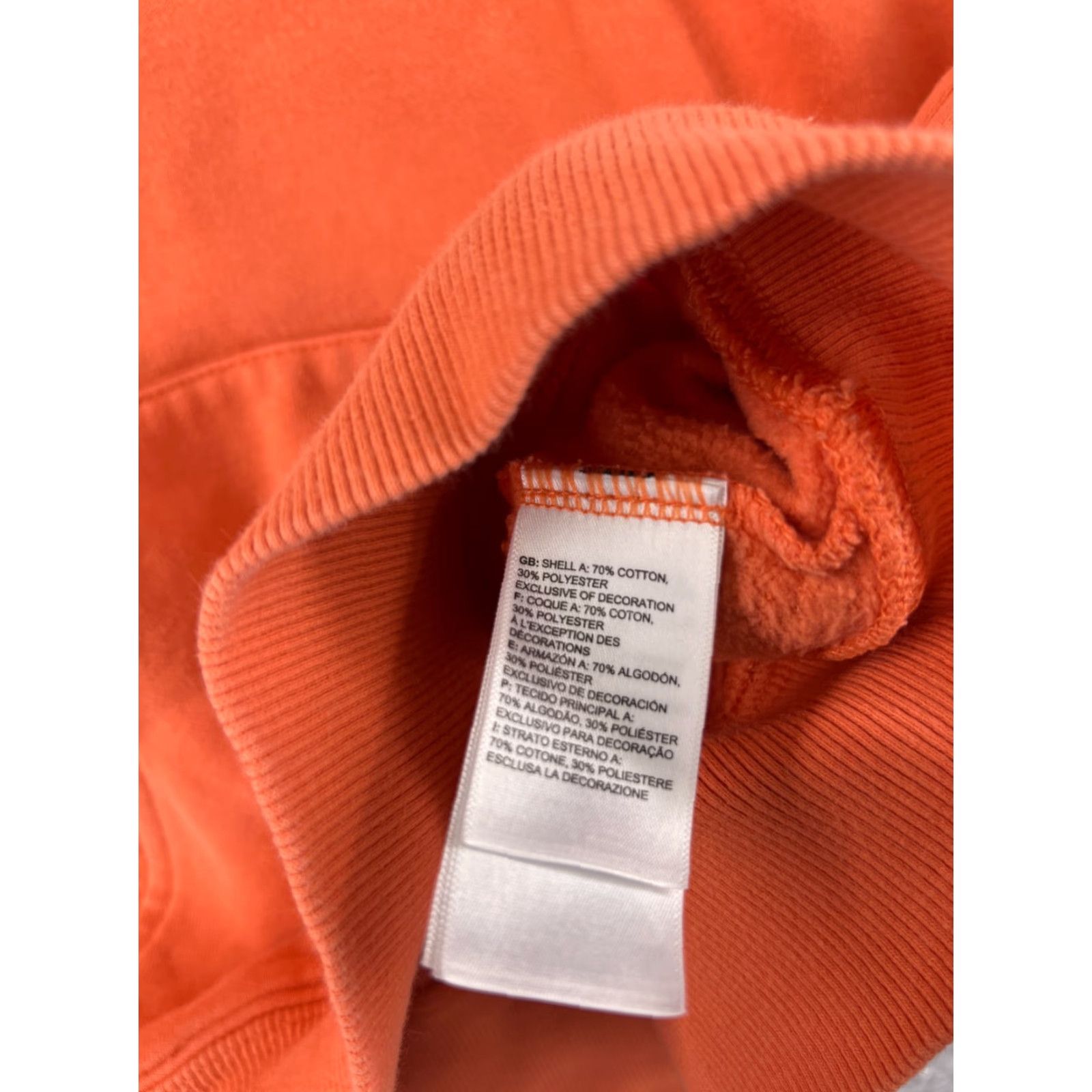 The North Face The North Face Hoodie Women XS Orange Logo Pocket Pullover Womens Size XS / US 0-2 / IT 36-38 - 4 Thumbnail