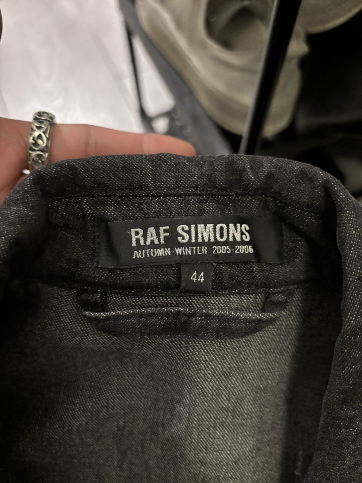 Raf Simons Raf Simmons Biker Denim Jacket Size US S / EU 44-46 / 1 - 2 Thumbnail