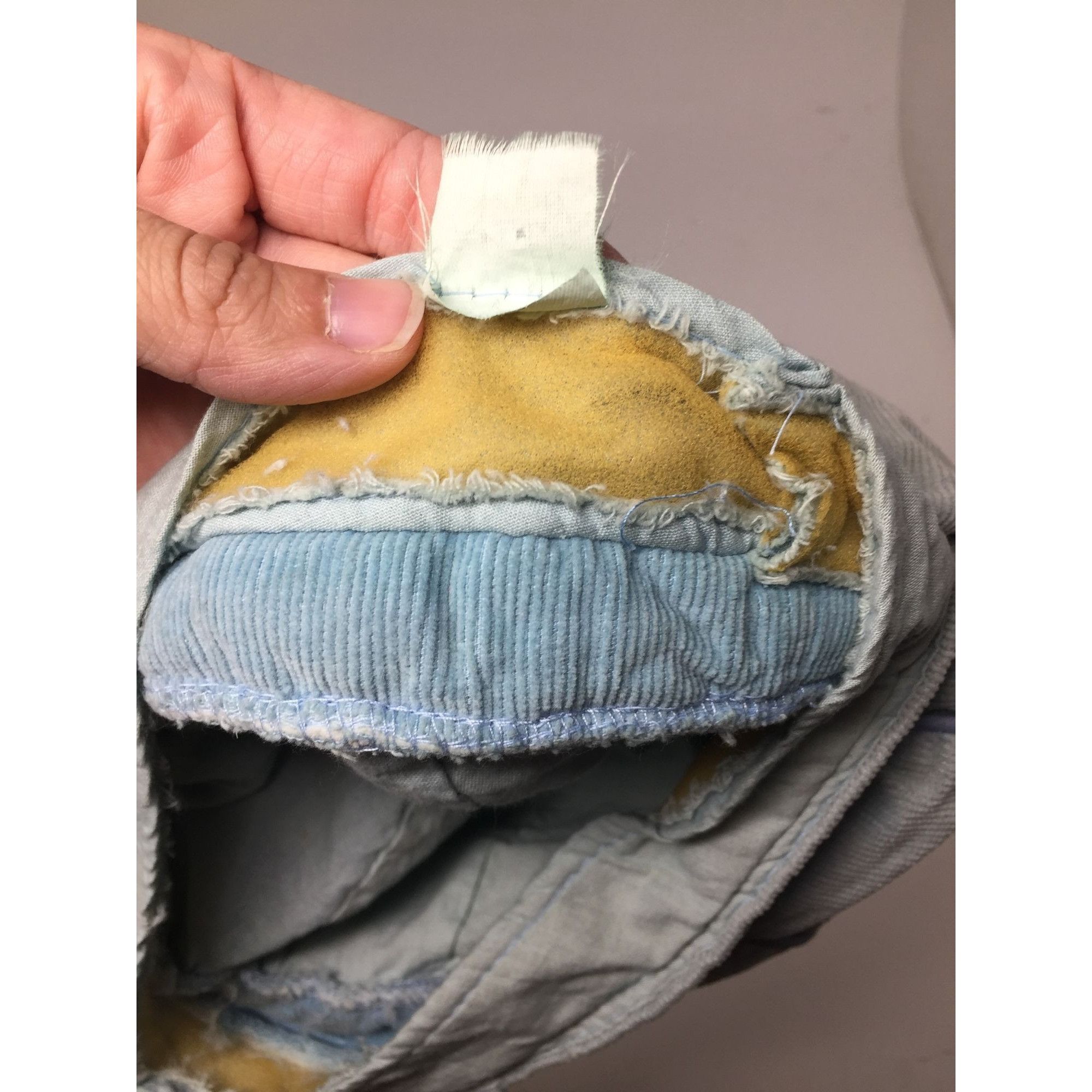 Other Women's Baby Blue Cotton Corduroy Hat Size ONE SIZE - 6 Thumbnail
