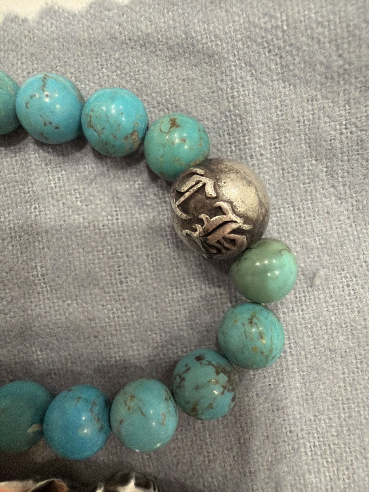 Chrome Hearts Turquoise bead bracelet Size ONE SIZE - 3 Thumbnail