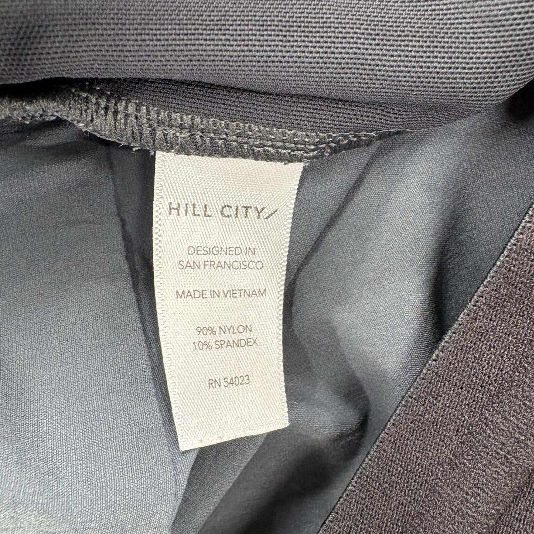 Vintage Hill City Jogger Pants Mens Large Gray Nylon Stretch Zip Pocket Athletic Run Size US 33 - 6 Thumbnail