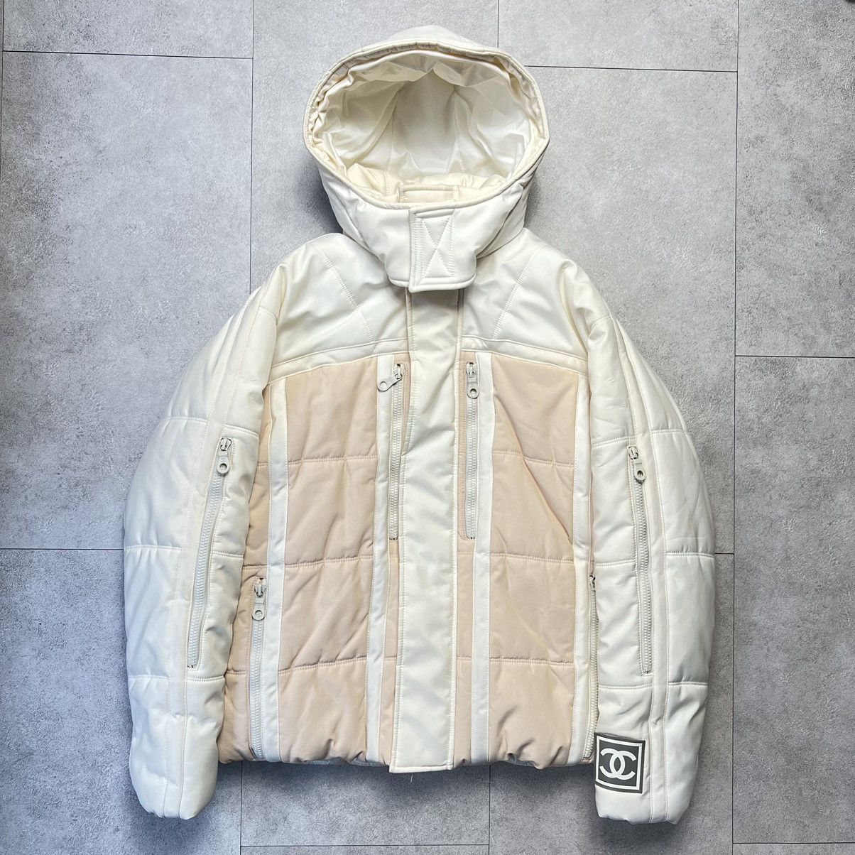 chanel sport puffer jacket