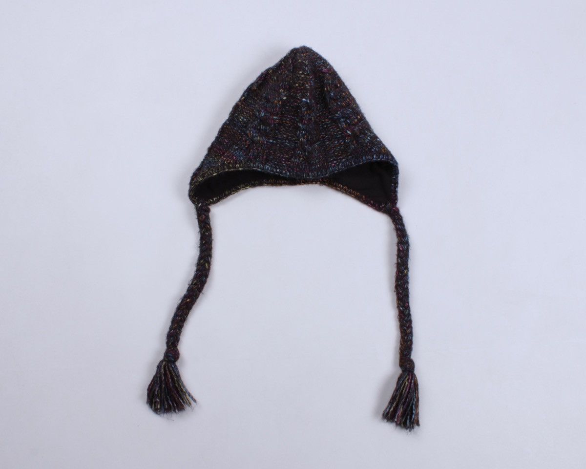 Columbia COLUMBIA Tassel Beanie Hat Knit Fleece Polyeste Acrylic Wool Size ONE SIZE - 10 Thumbnail