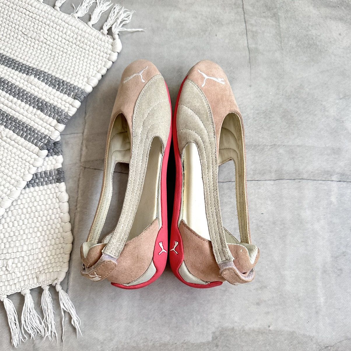 Jil Sander × Puma Cute Puma Ballet Flats Shoes Vintage Sneakers Speedcat Vibe Size US 9 / IT 39 - 6 Thumbnail