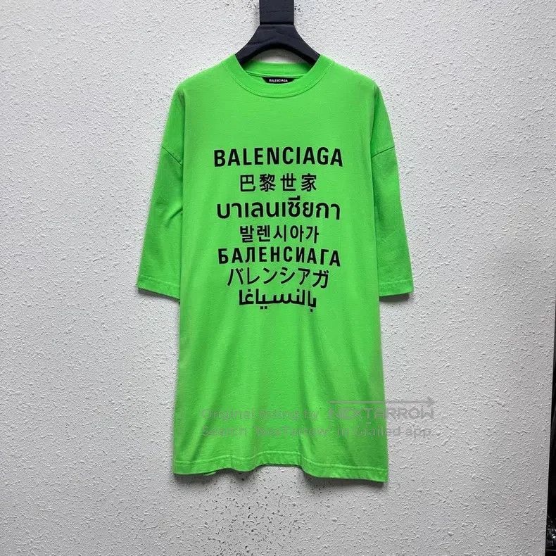Balenciaga Balenciaga Seven Languages Short Sleeve Size US XS / EU 42 / 0 - 1 Thumbnail