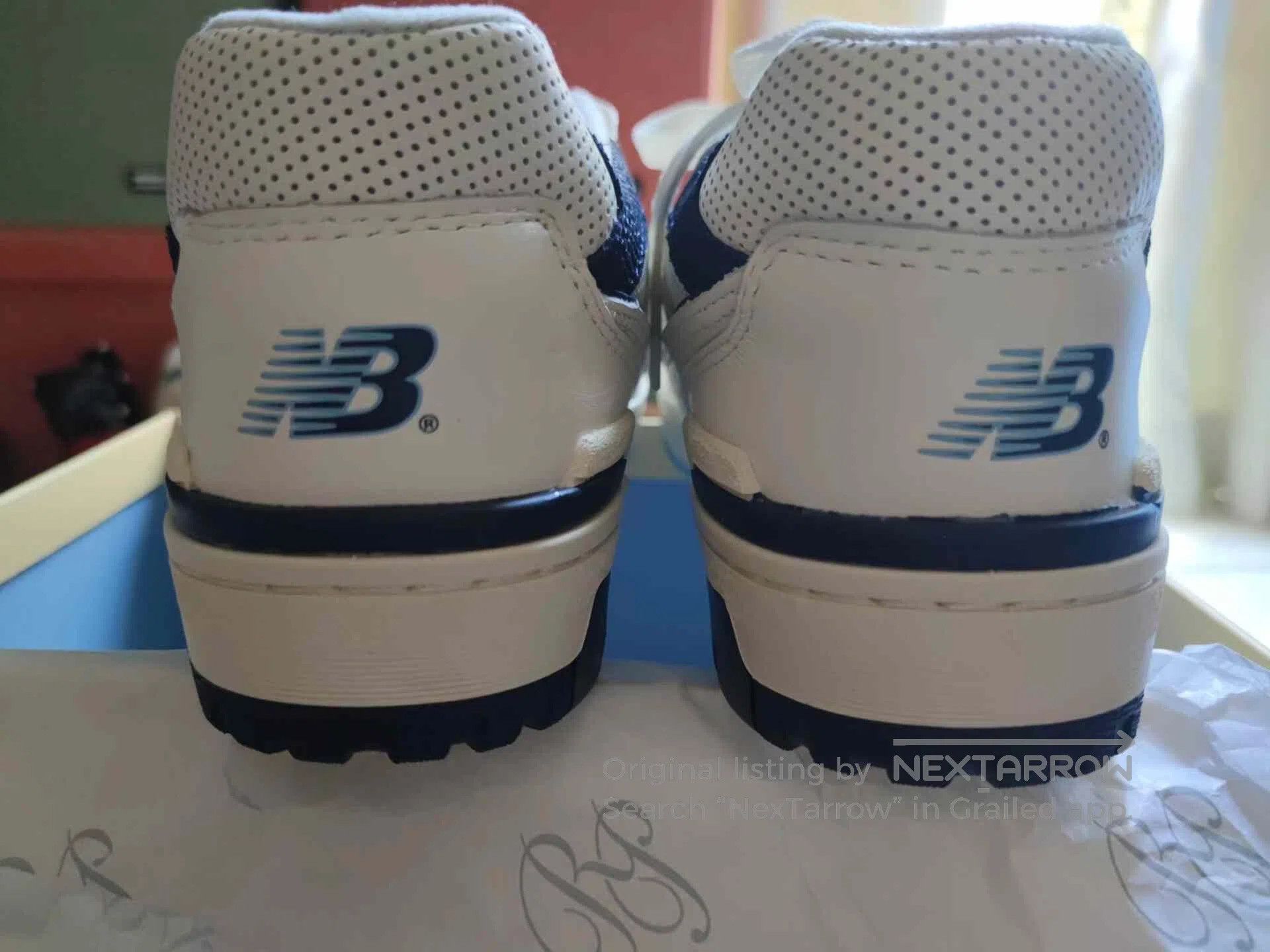 New Balance Rich Paul x New Balance NB550. Size US 9.5 / EU 42-43 - 3 Thumbnail