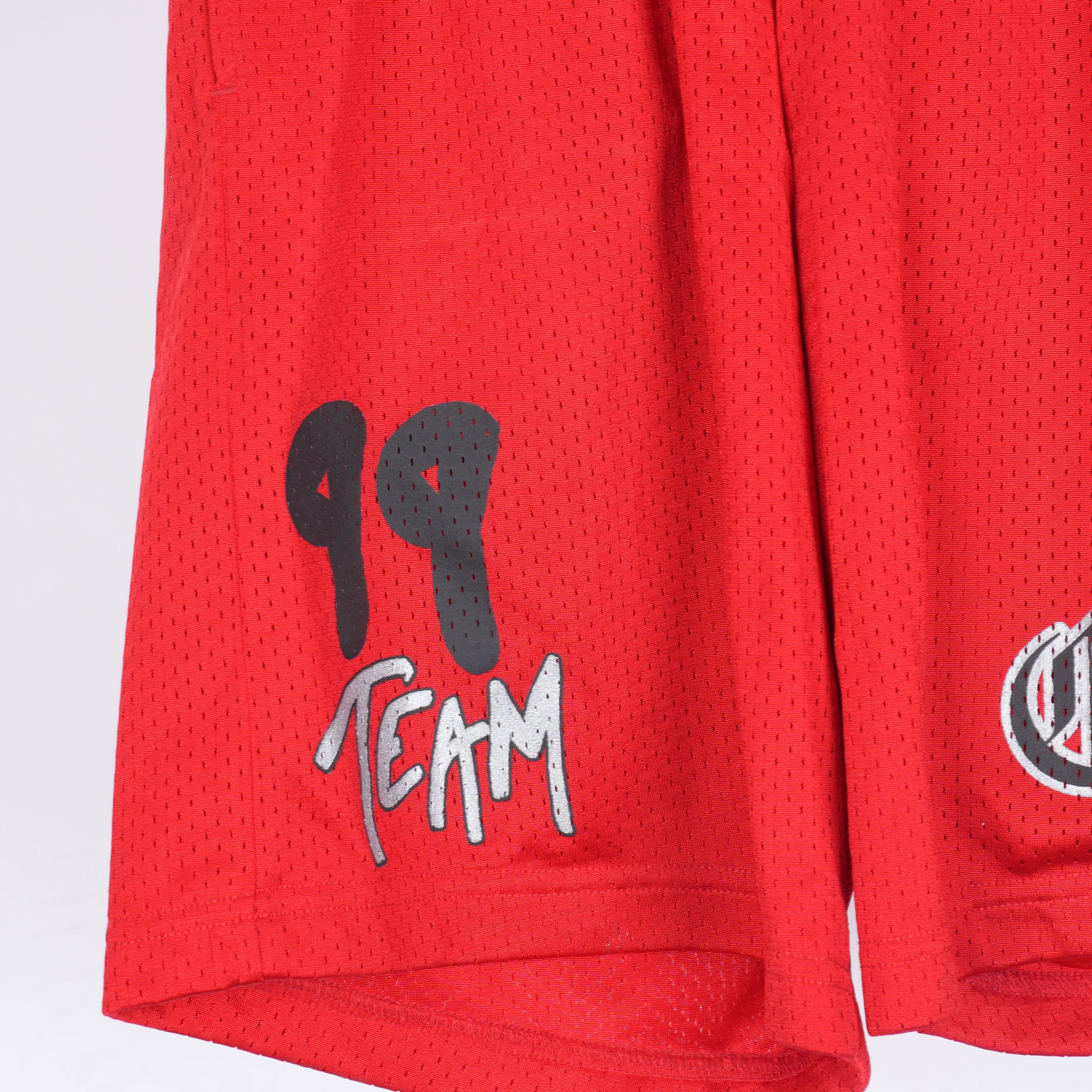 Chrome Hearts RED MESH 'FORM' CH TEAM STADIUM SHORTS MATTY BOY Size US 30 / EU 46 - 3 Thumbnail