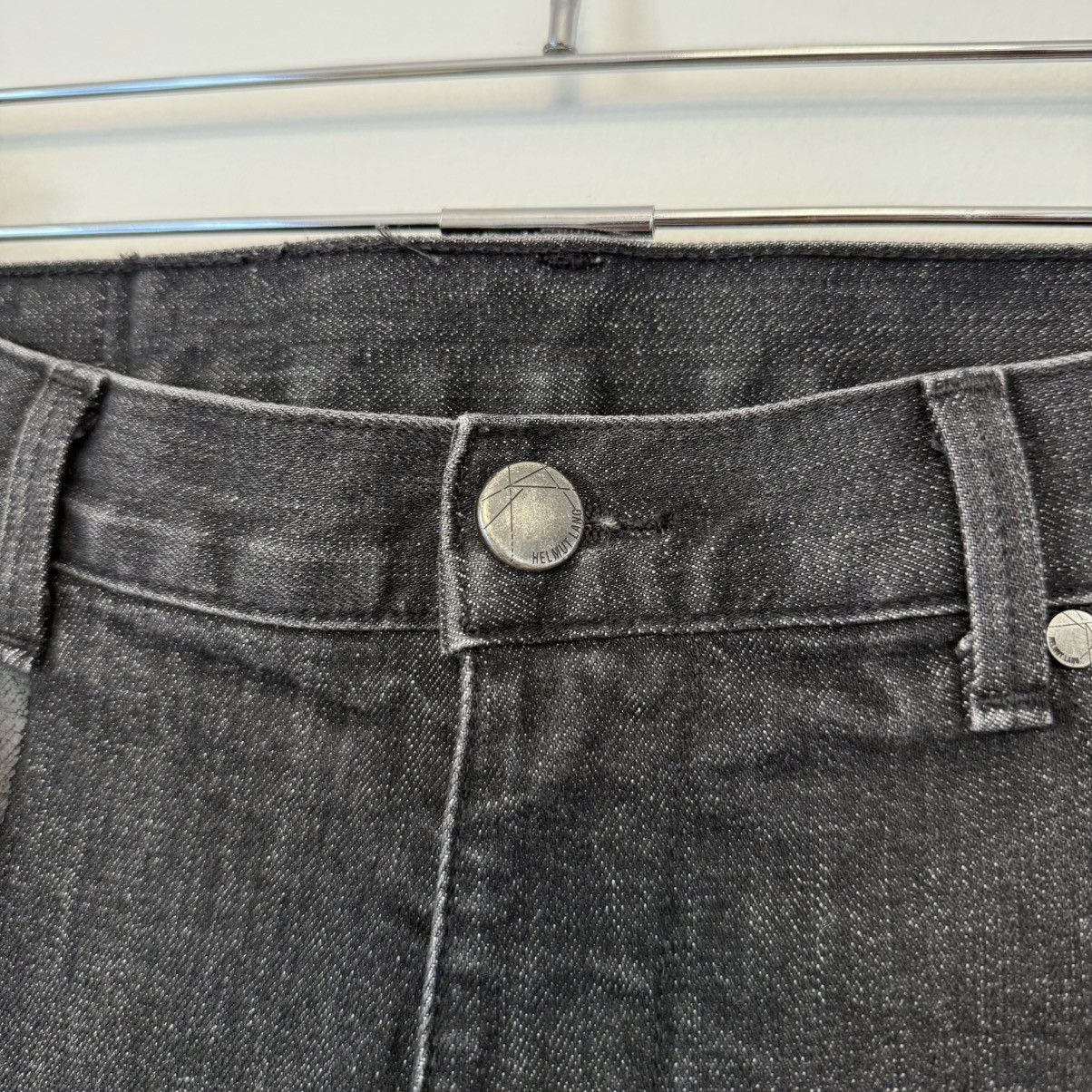 Helmut Lang Vtg Helmut Lang Rubber Strip Denim Archival Hedi ERD Grunge Size US 33 - 8 Thumbnail