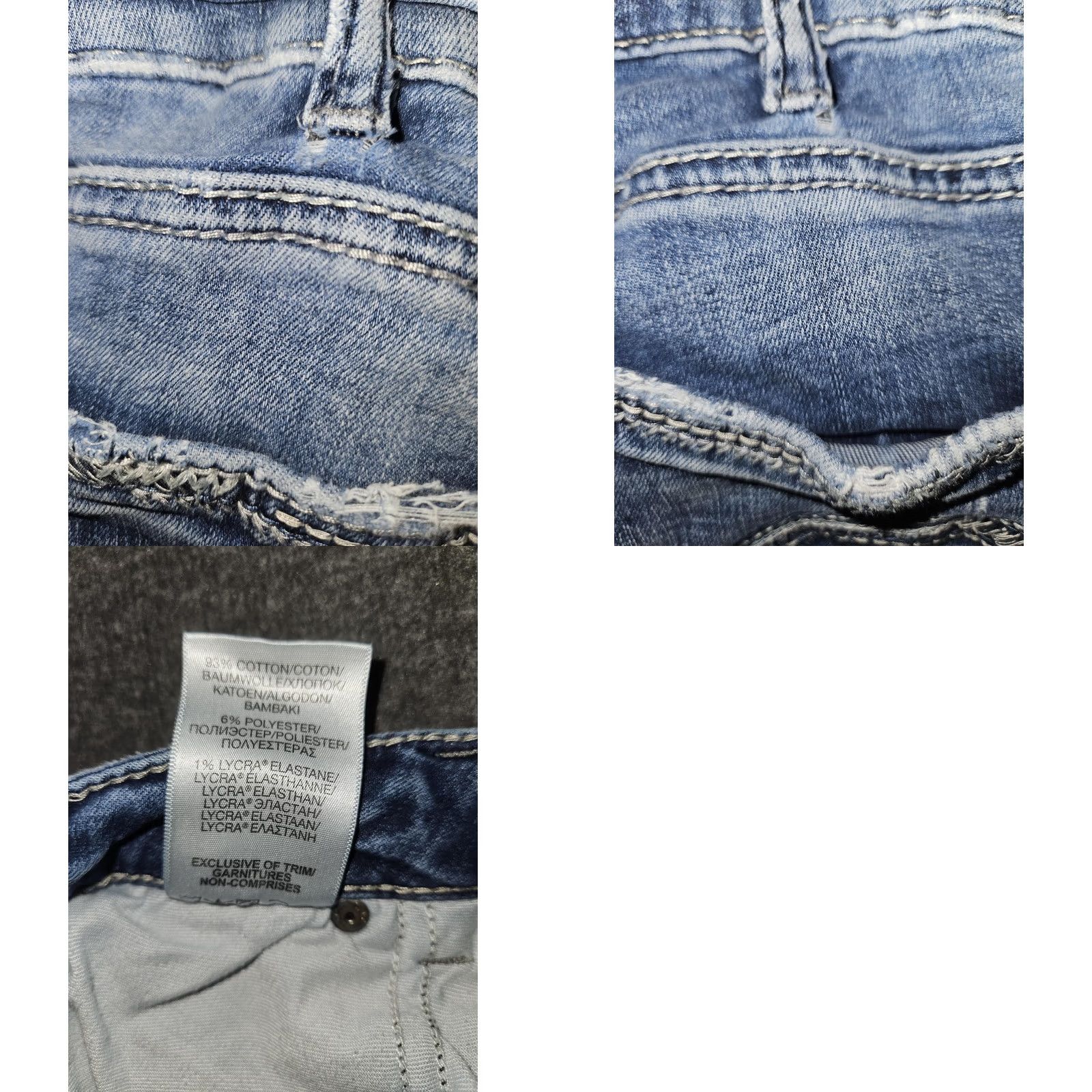 Silver Jeans Co. Silver Jeans Co Suki Bootcut Jeans Womens 16 Blue Mid Rise Distressed Denim Size 38" / US 16 / IT 52 - 9 Thumbnail
