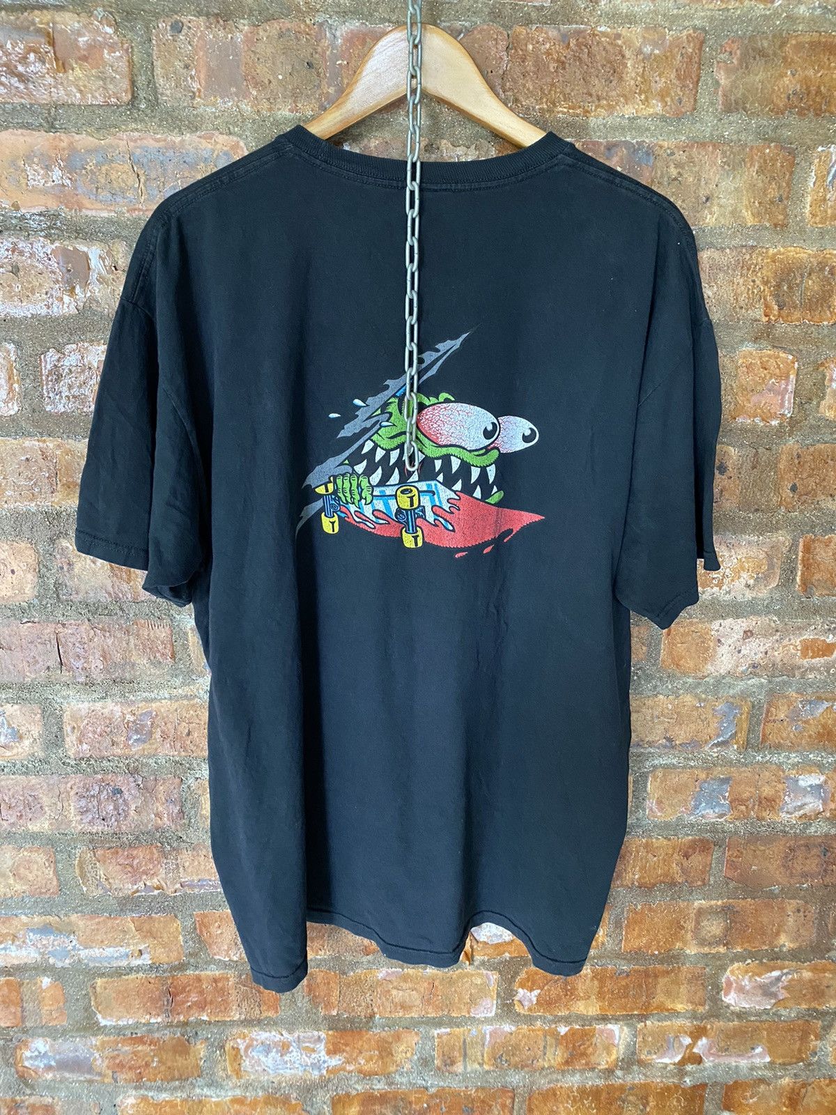 Girl Skateboards × Santa Cruz Skateboards 2000s Santa Cruz Keith Meek Slasher tee Size US L / EU 52-54 / 3 - 2 Thumbnail