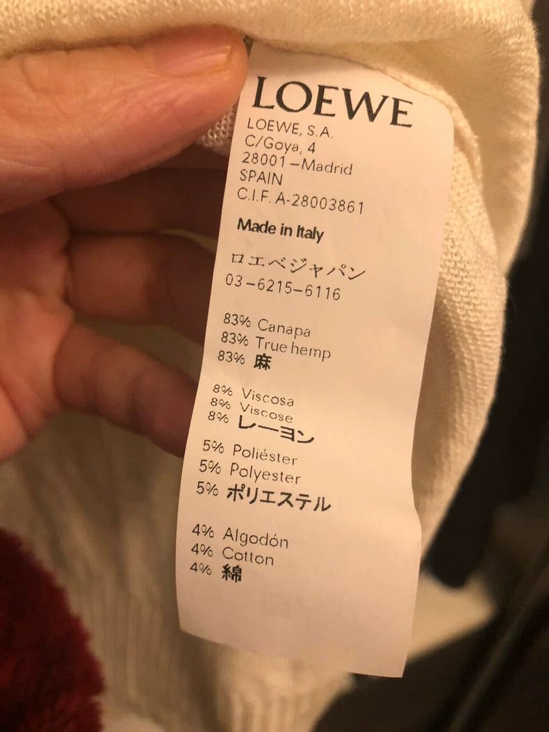Loewe Loewe woollen sweater Size L / US 10 / IT 46 - 3 Thumbnail