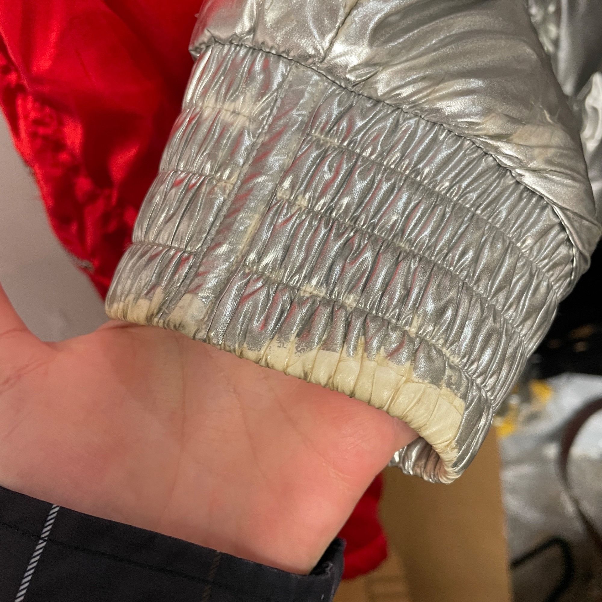 Moose Knuckles Rare Moose Knuckles Metallic Puffer Jacket Size US L / EU 52-54 / 3 - 12 Thumbnail