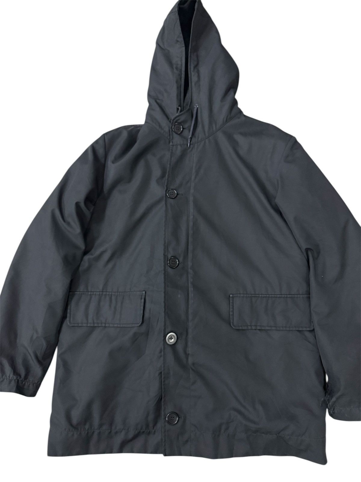 Helmut Lang Vintage 1999 AW Helmut Lang Hoodie Parka Jacket Size US S / EU 44-46 / 1 - 4 Thumbnail