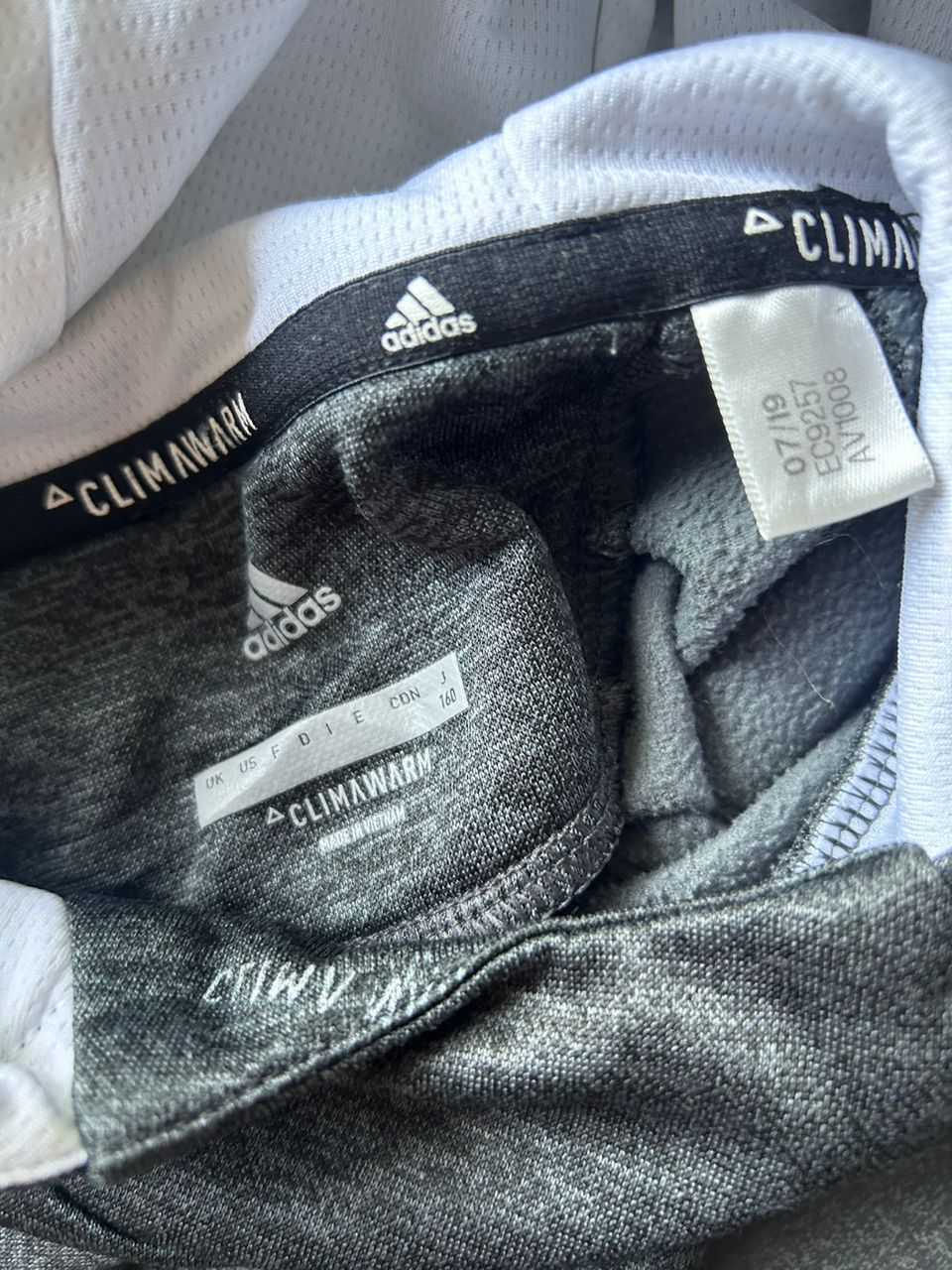 Adidas Adidas climawarm big logo hoodie jacket Size US XS / EU 42 / 0 - 5 Thumbnail