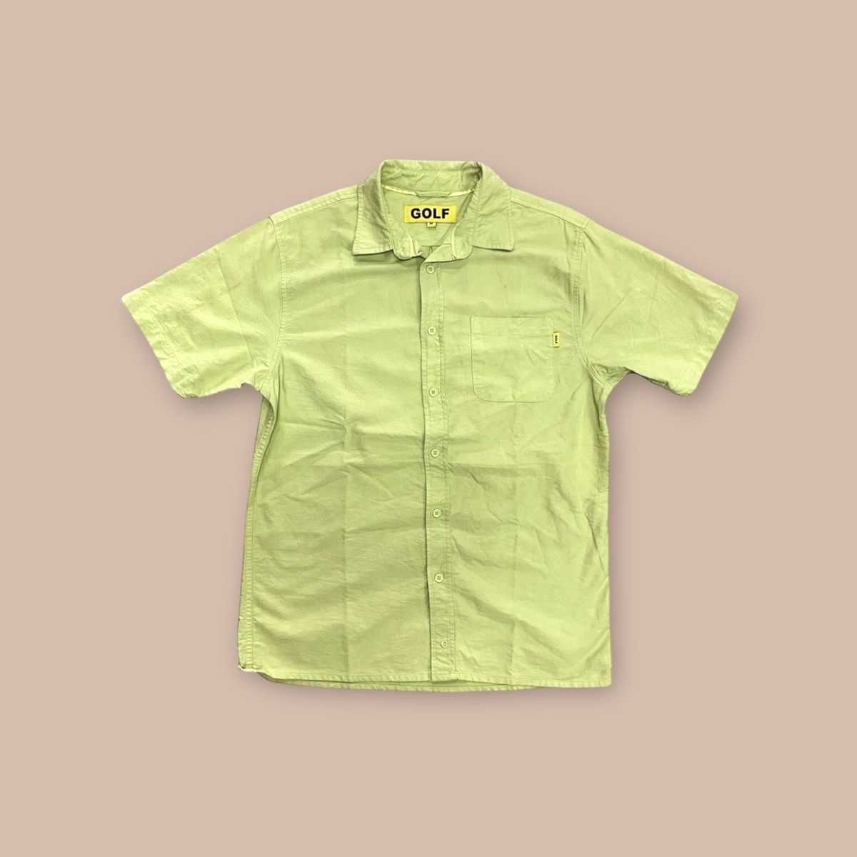 Golf Wang × Golf le Fleur × Tyler The Creator Flame Button Up Flog