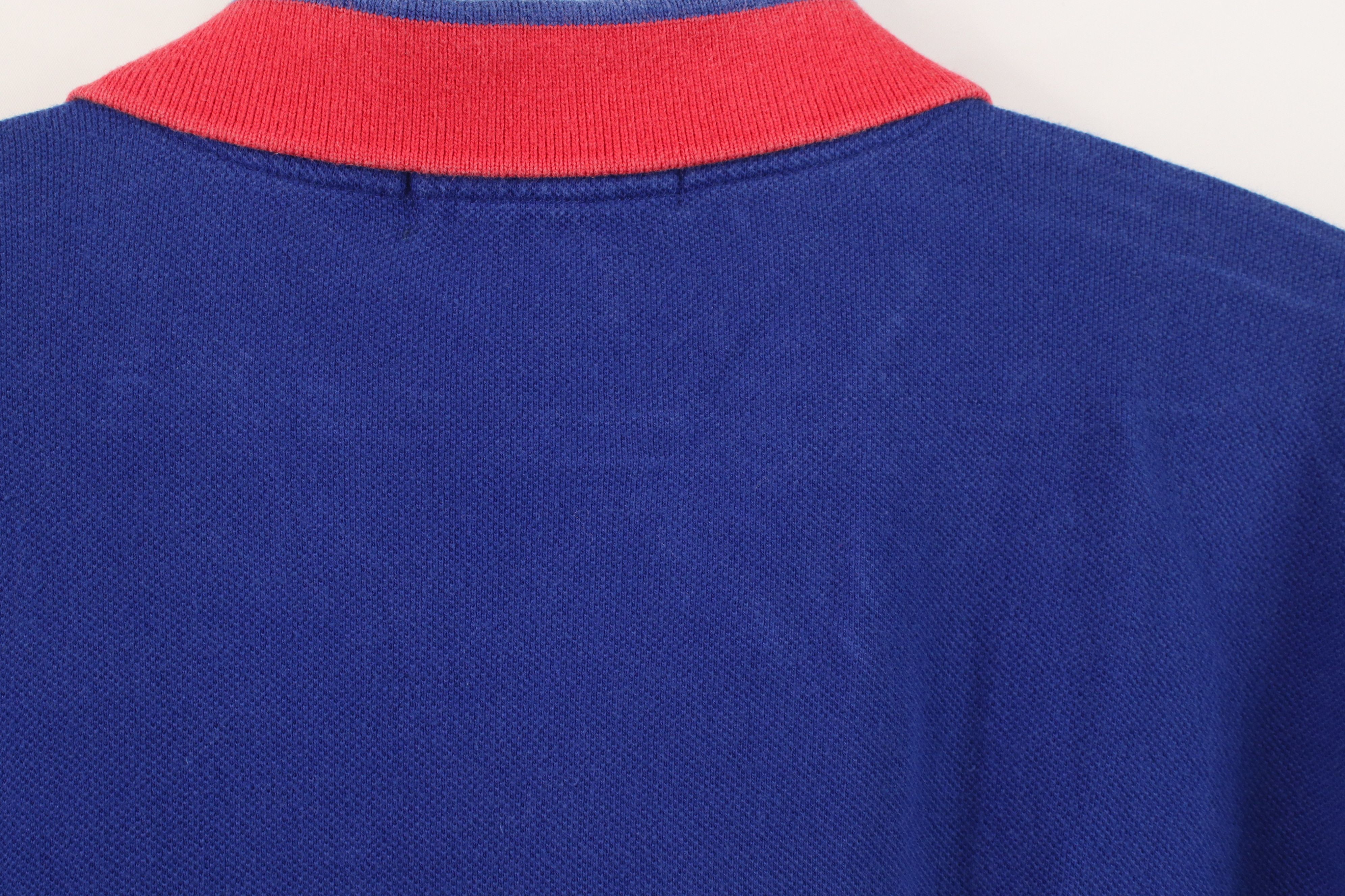 Nautica Vintage 90s Nautica Spell Out Collared Golf Polo Shirt Blue Size US M / EU 48-50 / 2 - 11 Thumbnail