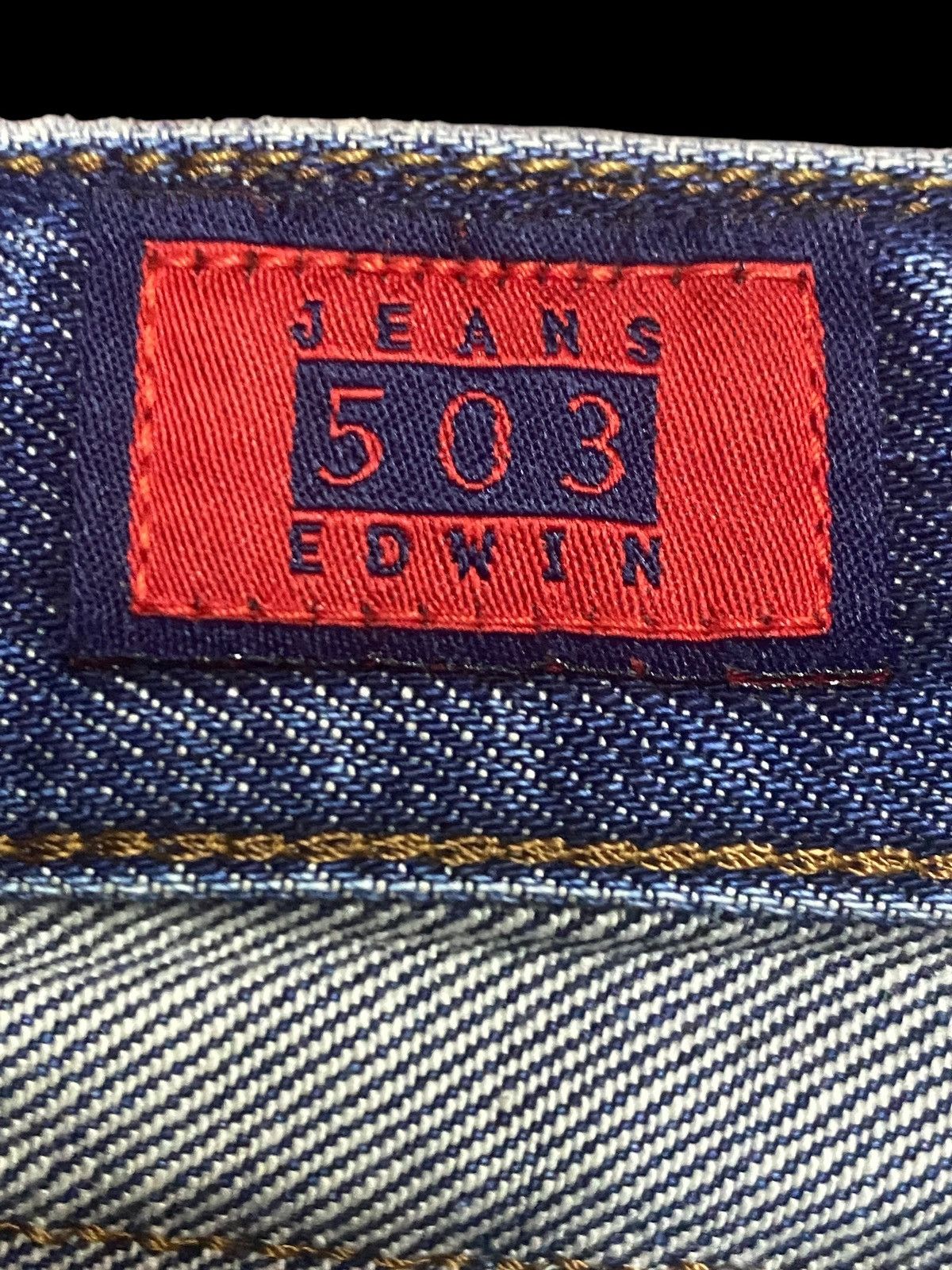 Edwin Vintage Edwin 503z Faded Wash Distressed Loose Jeans Size US 30 / EU 46 - 14 Thumbnail